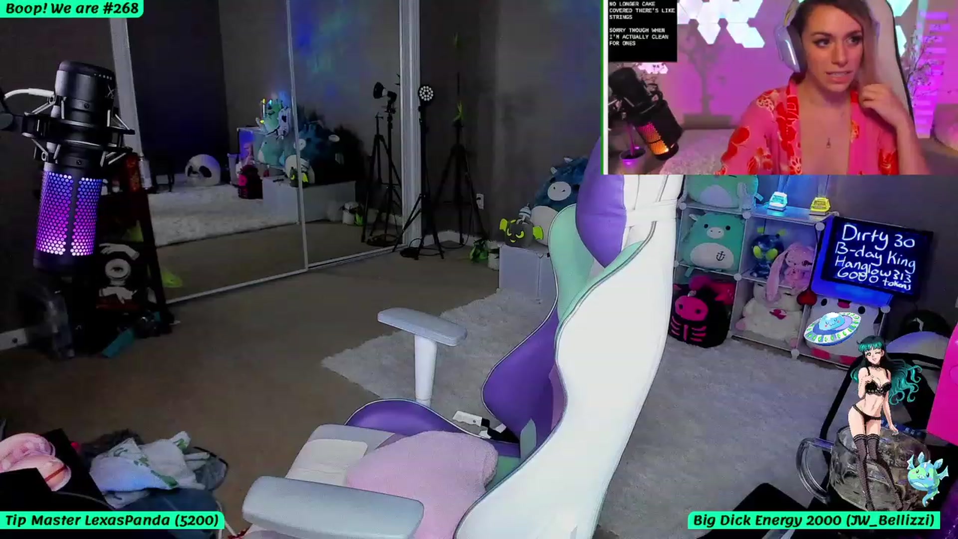 Gallery image thumbnail from BDayLexaLuv's myfreecams stream on, 07/31/2023, 07:01 image 11 of 20