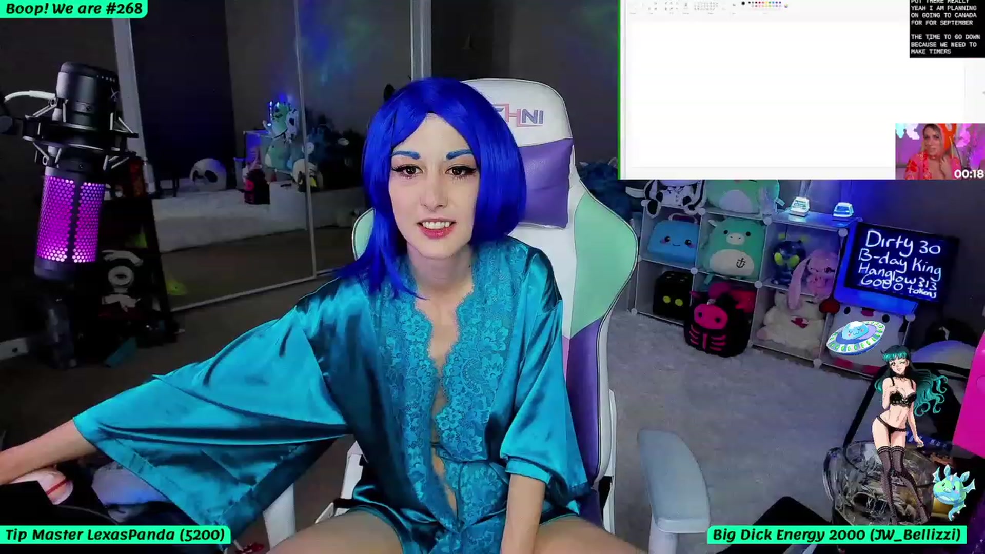 Gallery image thumbnail from BDayLexaLuv's myfreecams stream on, 07/31/2023, 07:01 image 12 of 20