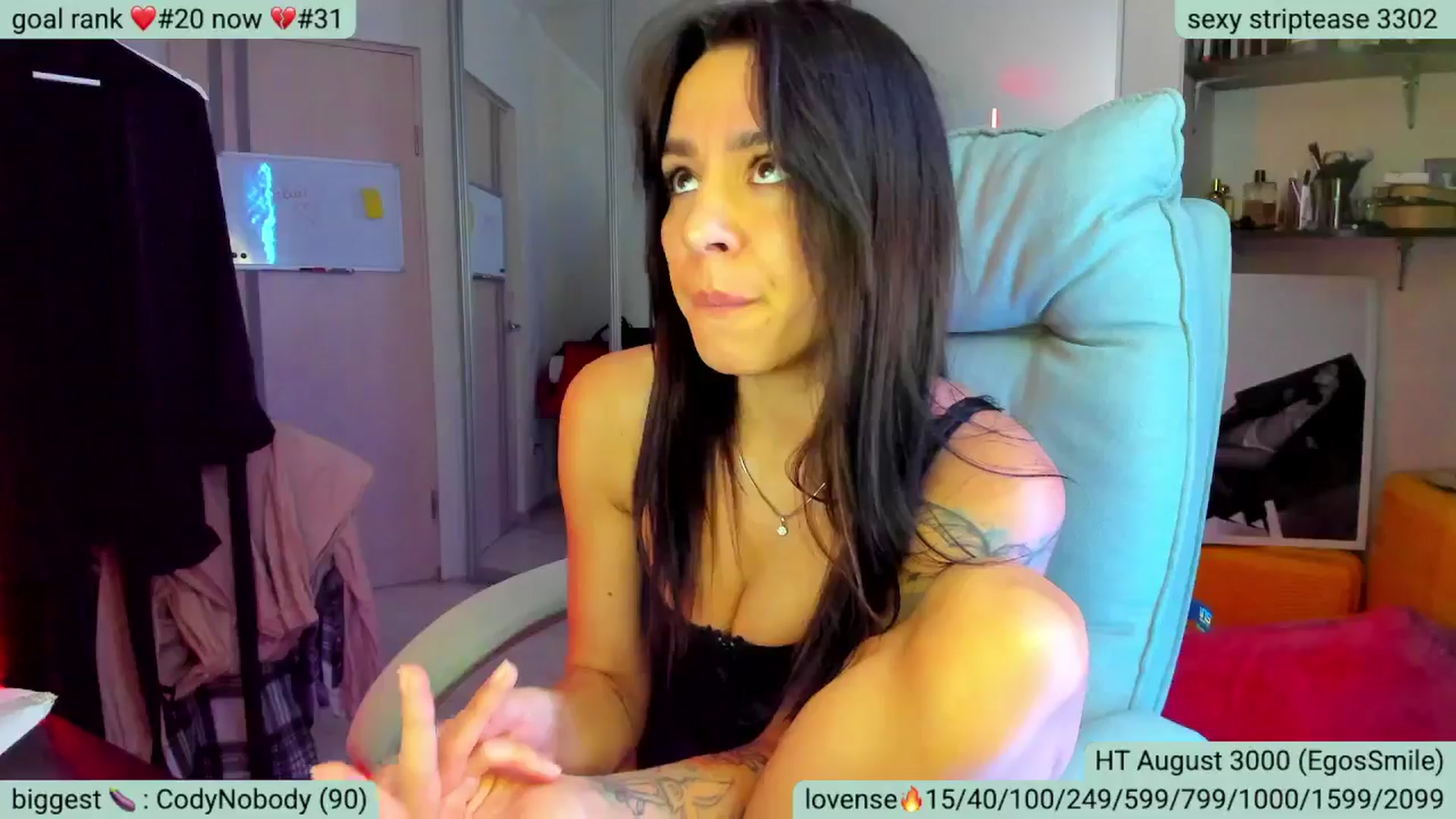 Gallery image thumbnail from BDayYaga's myfreecams stream on, 08/17/2025, 04:09 image 6 of 20