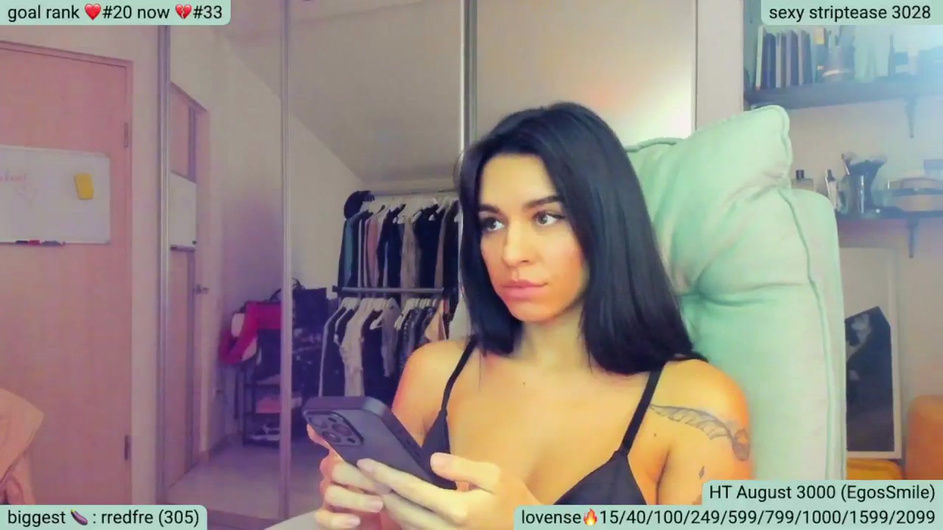 Gallery image thumbnail from BDayYaga's myfreecams stream on, 08/18/2025, 02:50 image 6 of 20