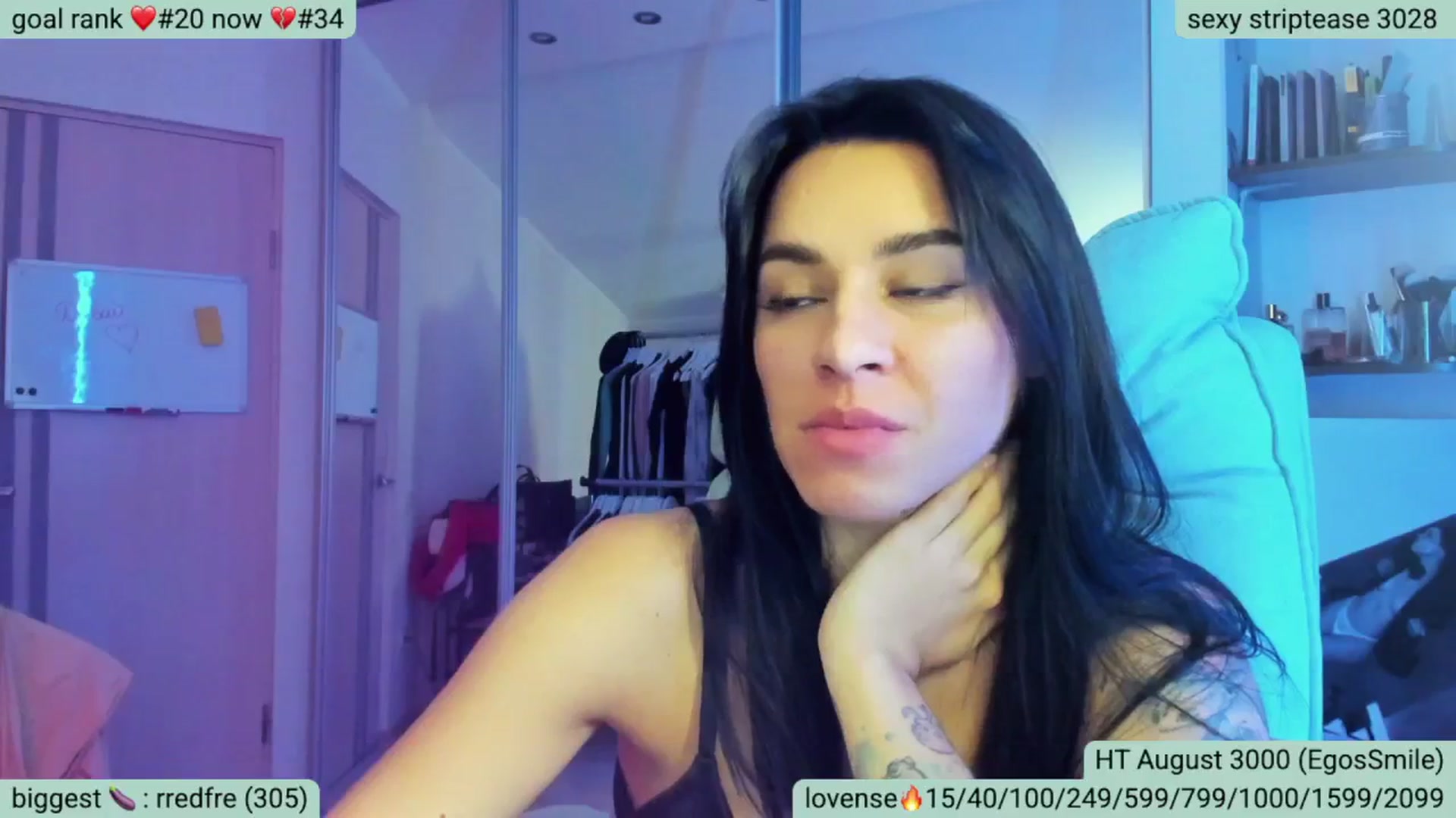 Gallery image thumbnail from BDayYaga's myfreecams stream on, 08/18/2025, 02:50 image 18 of 20