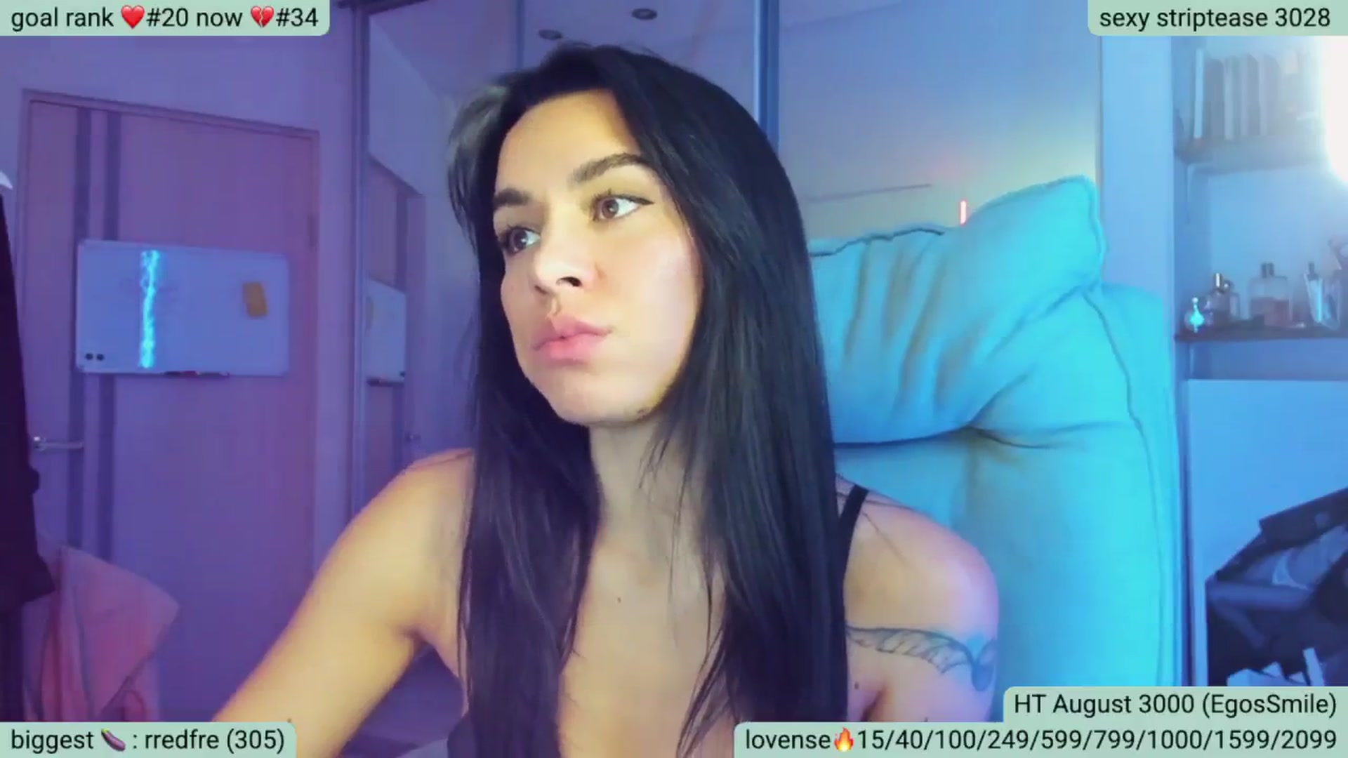 Gallery image thumbnail from BDayYaga's myfreecams stream on, 08/18/2025, 02:50 image 16 of 20