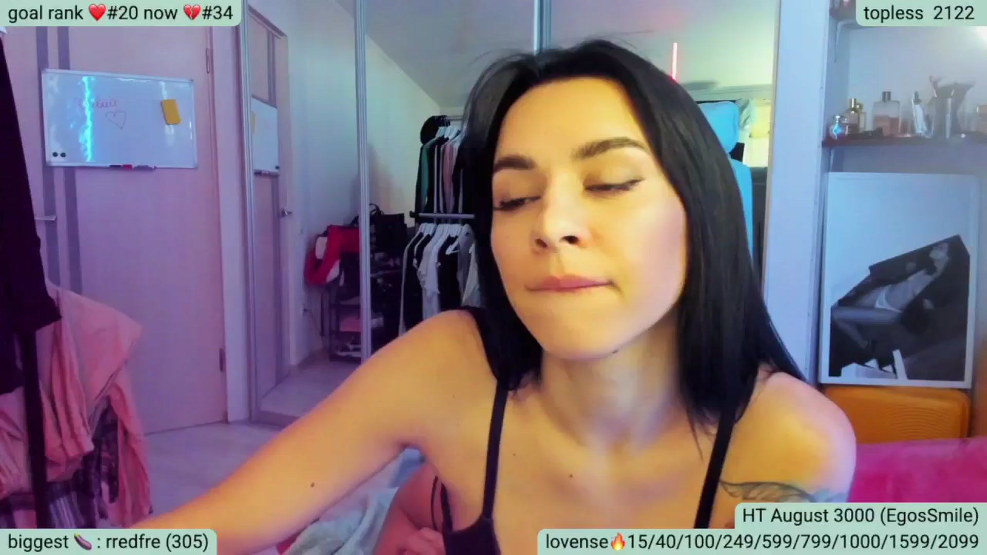 Gallery image thumbnail from BDayYaga's myfreecams stream on, 08/18/2025, 06:27 image 4 of 20