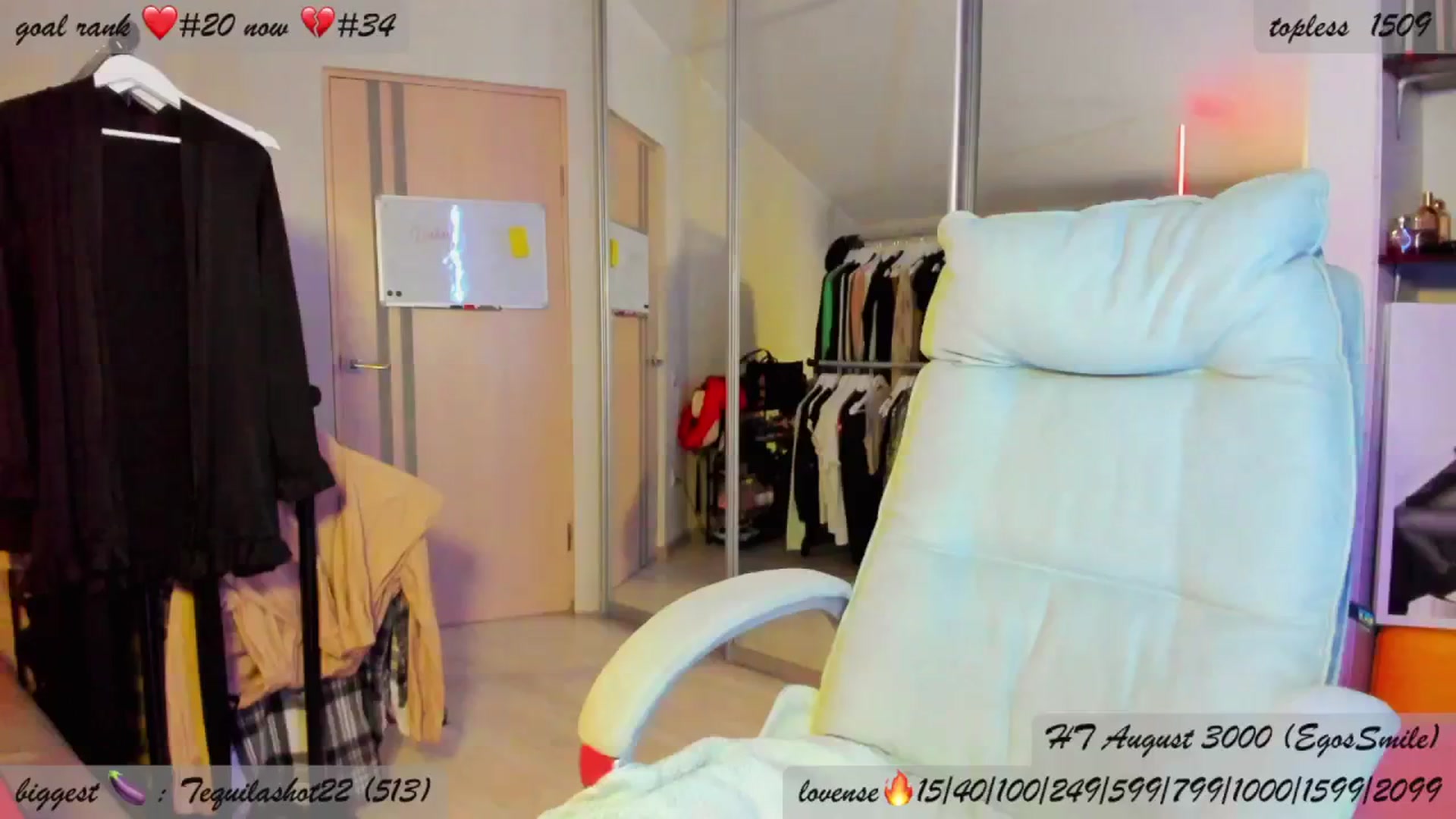 Gallery image thumbnail from BDayYaga's myfreecams stream on, 08/18/2025, 22:28 image 20 of 20