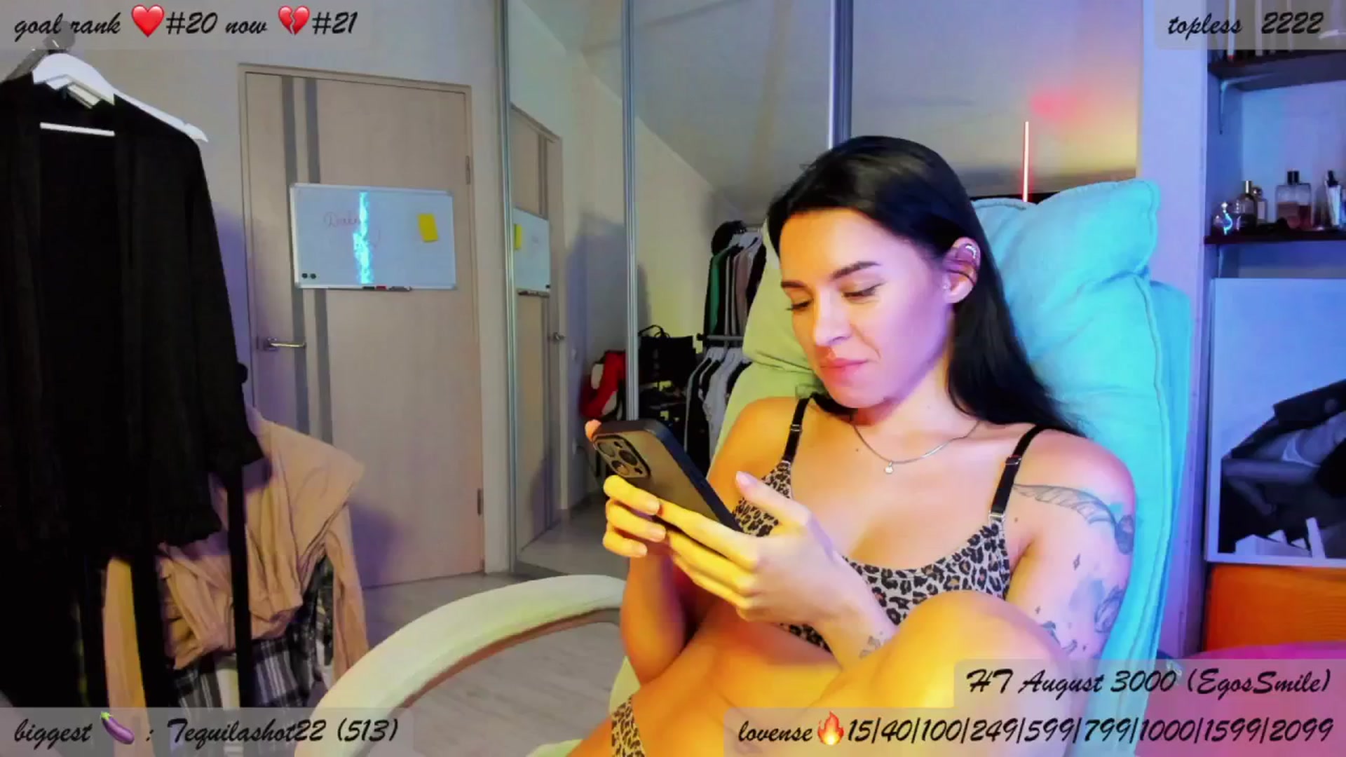 Gallery image thumbnail from BDayYaga's myfreecams stream on, 08/19/2025, 03:28 image 1 of 20