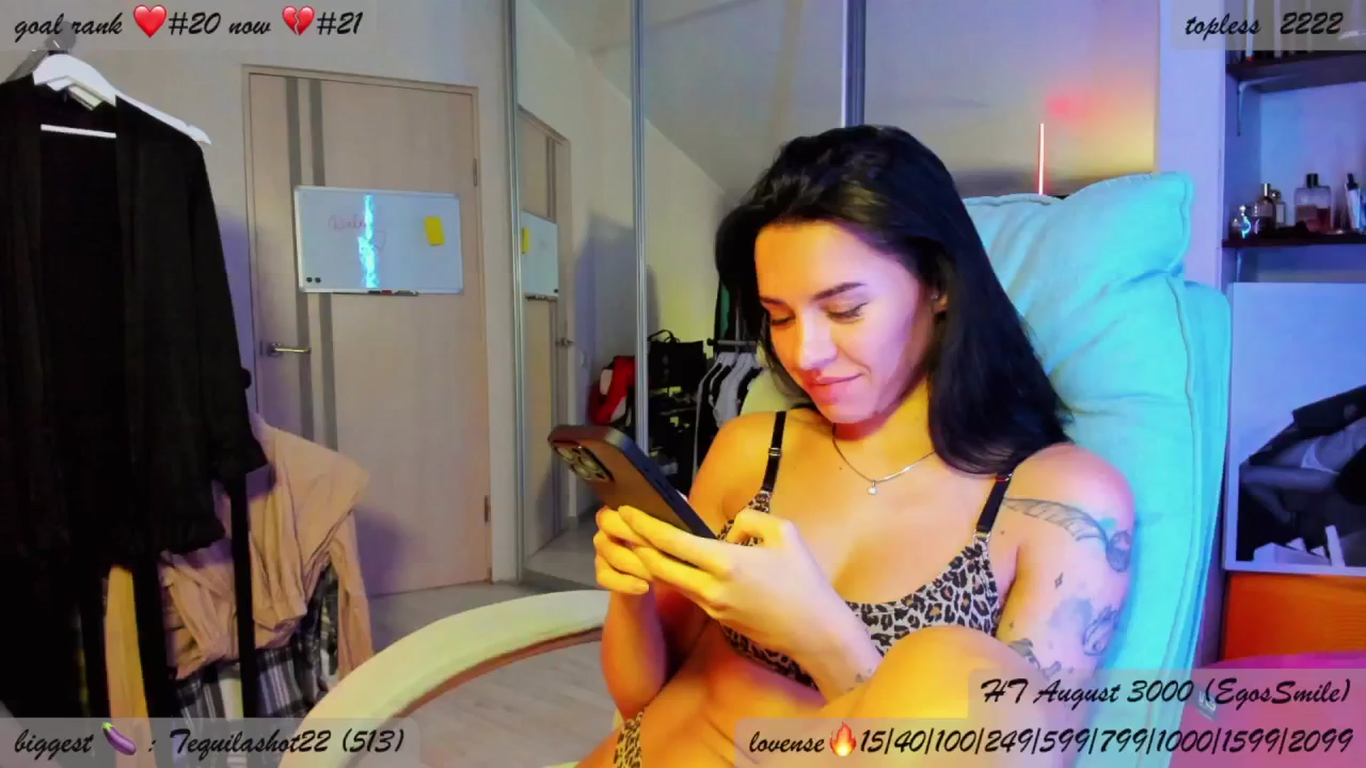 Gallery image thumbnail from BDayYaga's myfreecams stream on, 08/19/2025, 03:28 image 3 of 20