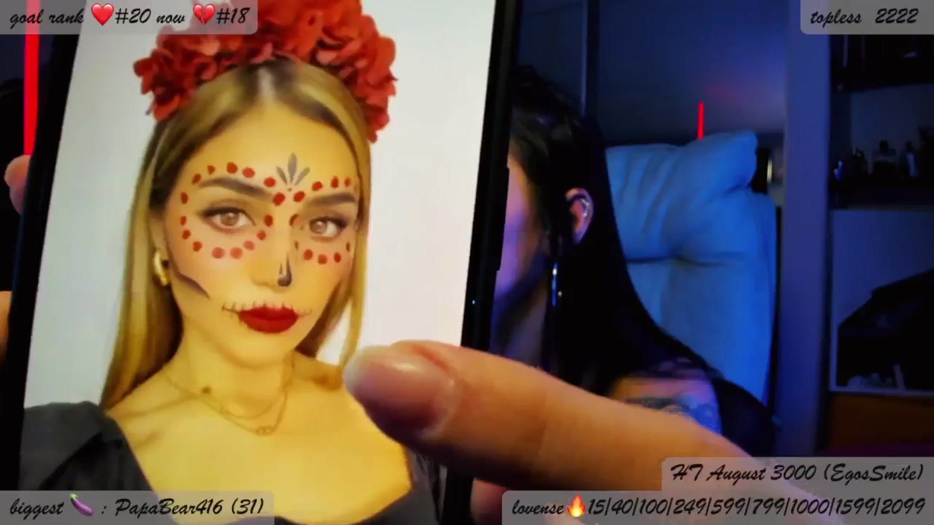 Gallery image thumbnail from BDayYaga's myfreecams stream on, 08/19/2025, 23:20 image 7 of 20