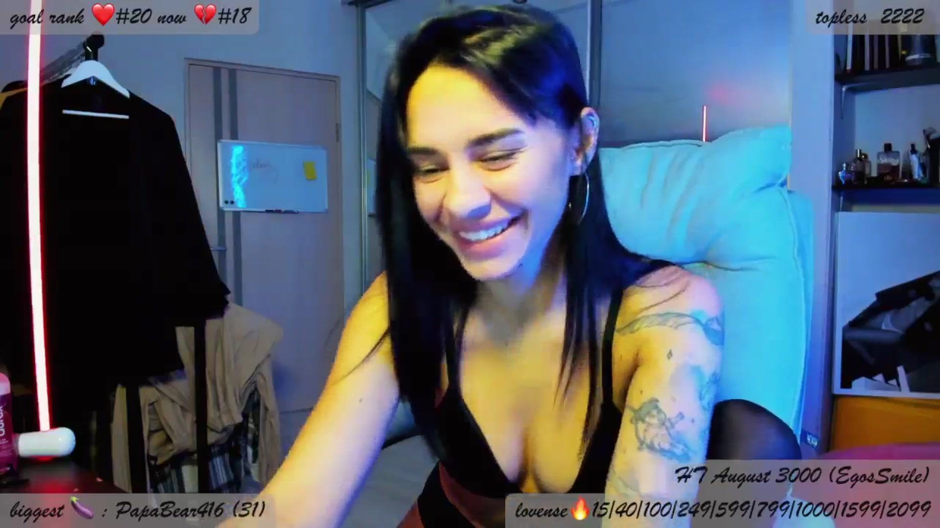 Gallery image thumbnail from BDayYaga's myfreecams stream on, 08/19/2025, 23:20 image 15 of 20