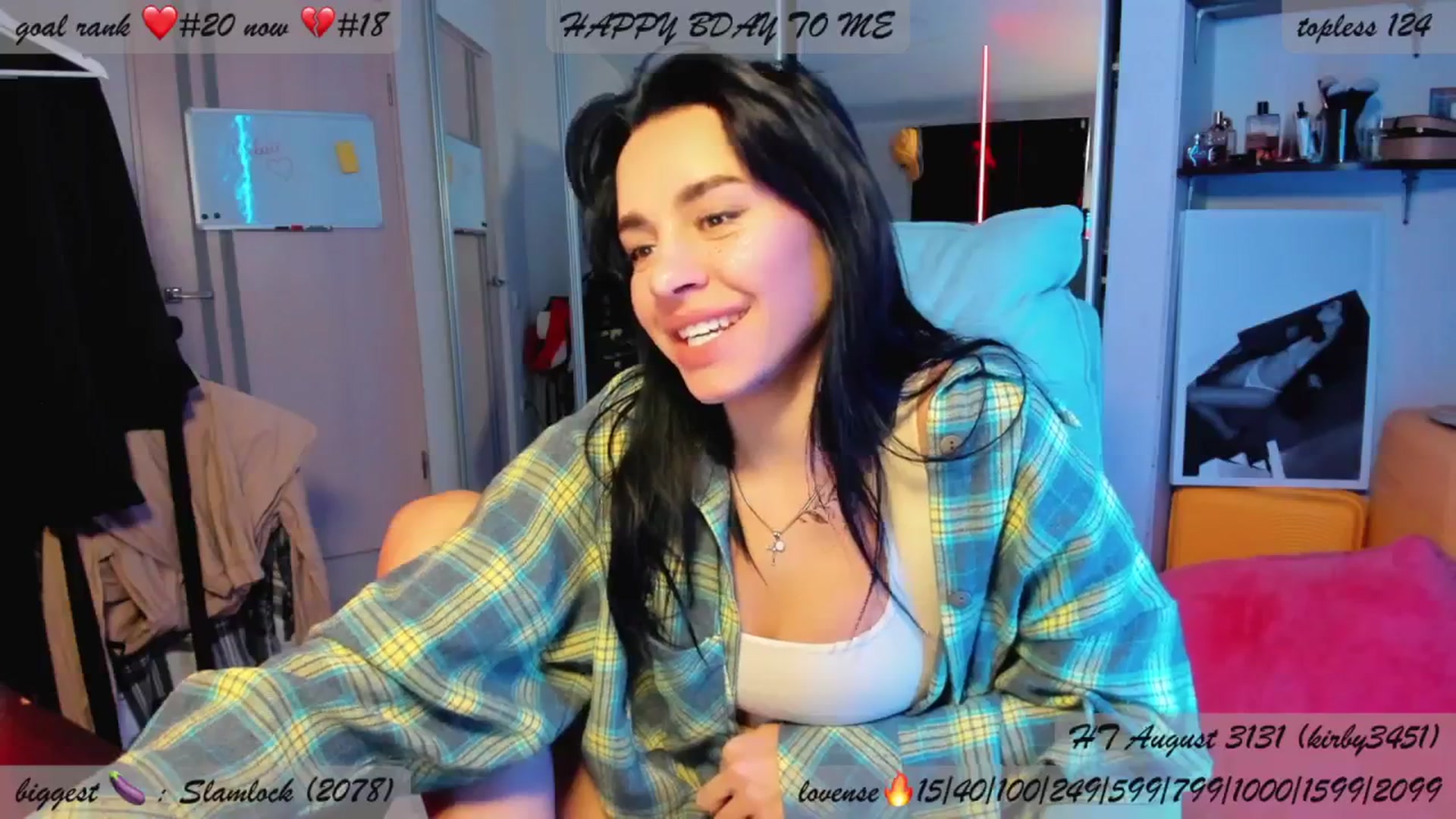 Gallery image thumbnail from BDayYaga's myfreecams stream on, 08/21/2025, 02:14 image 15 of 20