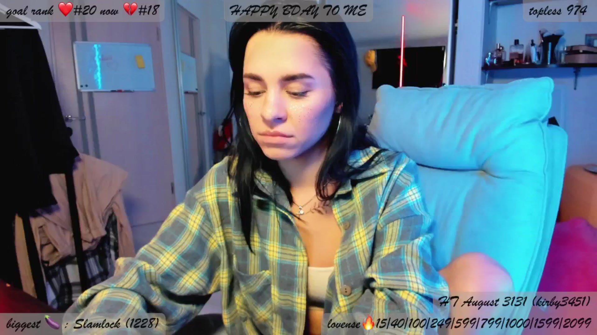 Gallery image thumbnail from BDayYaga's myfreecams stream on, 08/21/2025, 02:14 image 9 of 20