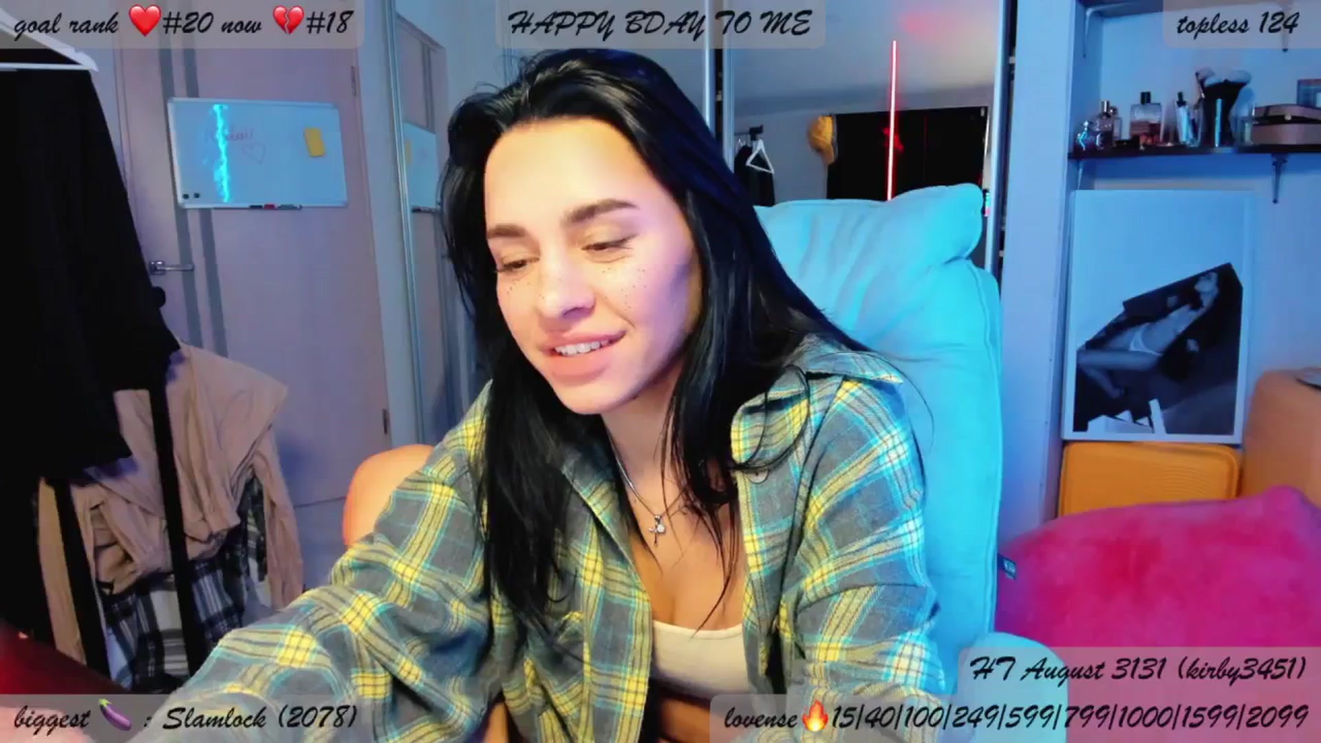 Gallery image thumbnail from BDayYaga's myfreecams stream on, 08/21/2025, 02:14 image 14 of 20