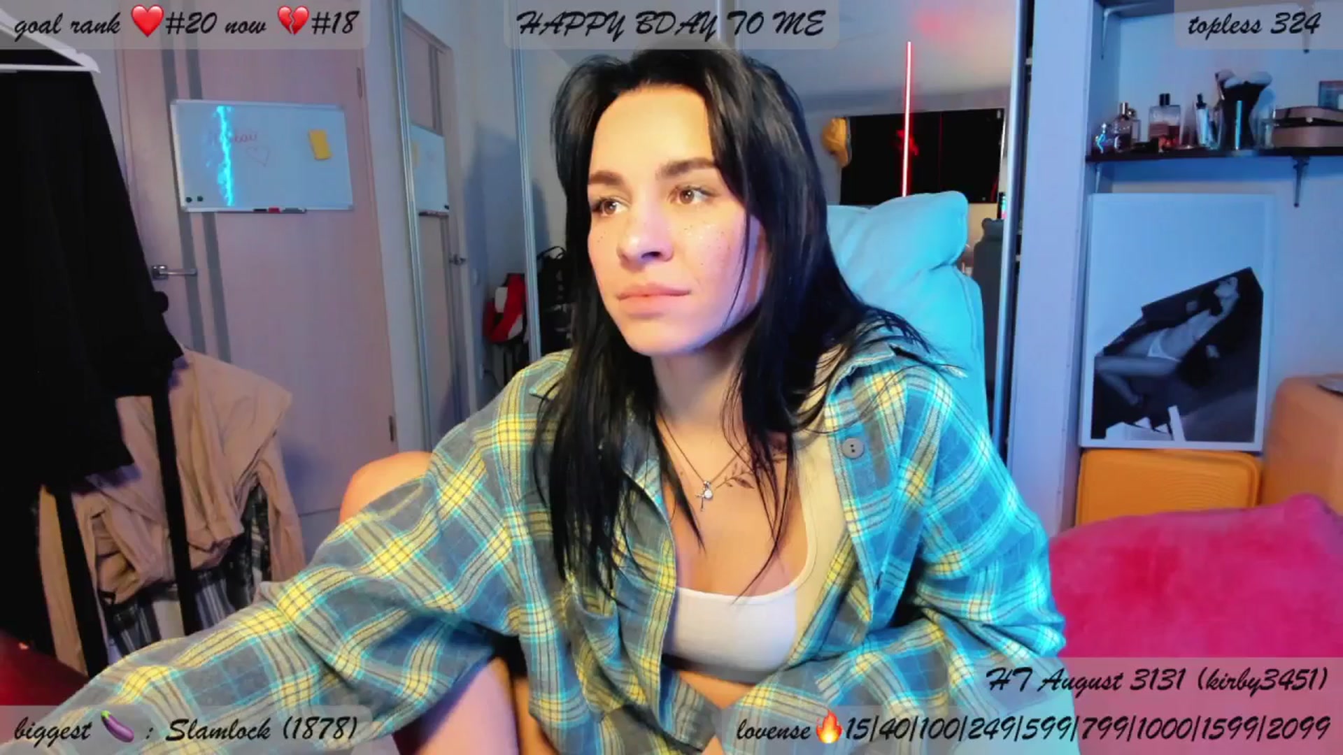 Gallery image thumbnail from BDayYaga's myfreecams stream on, 08/21/2025, 02:14 image 13 of 20