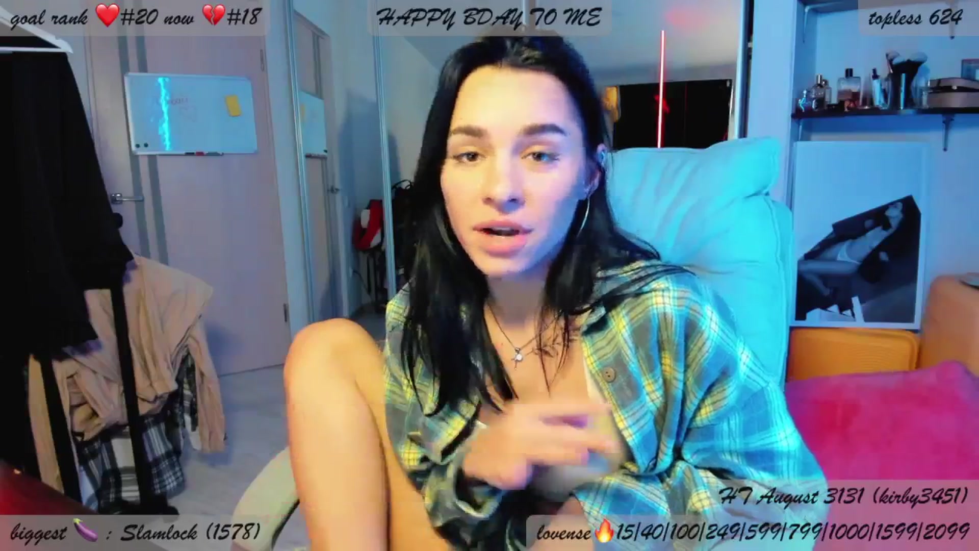 Gallery image thumbnail from BDayYaga's myfreecams stream on, 08/21/2025, 02:14 image 11 of 20