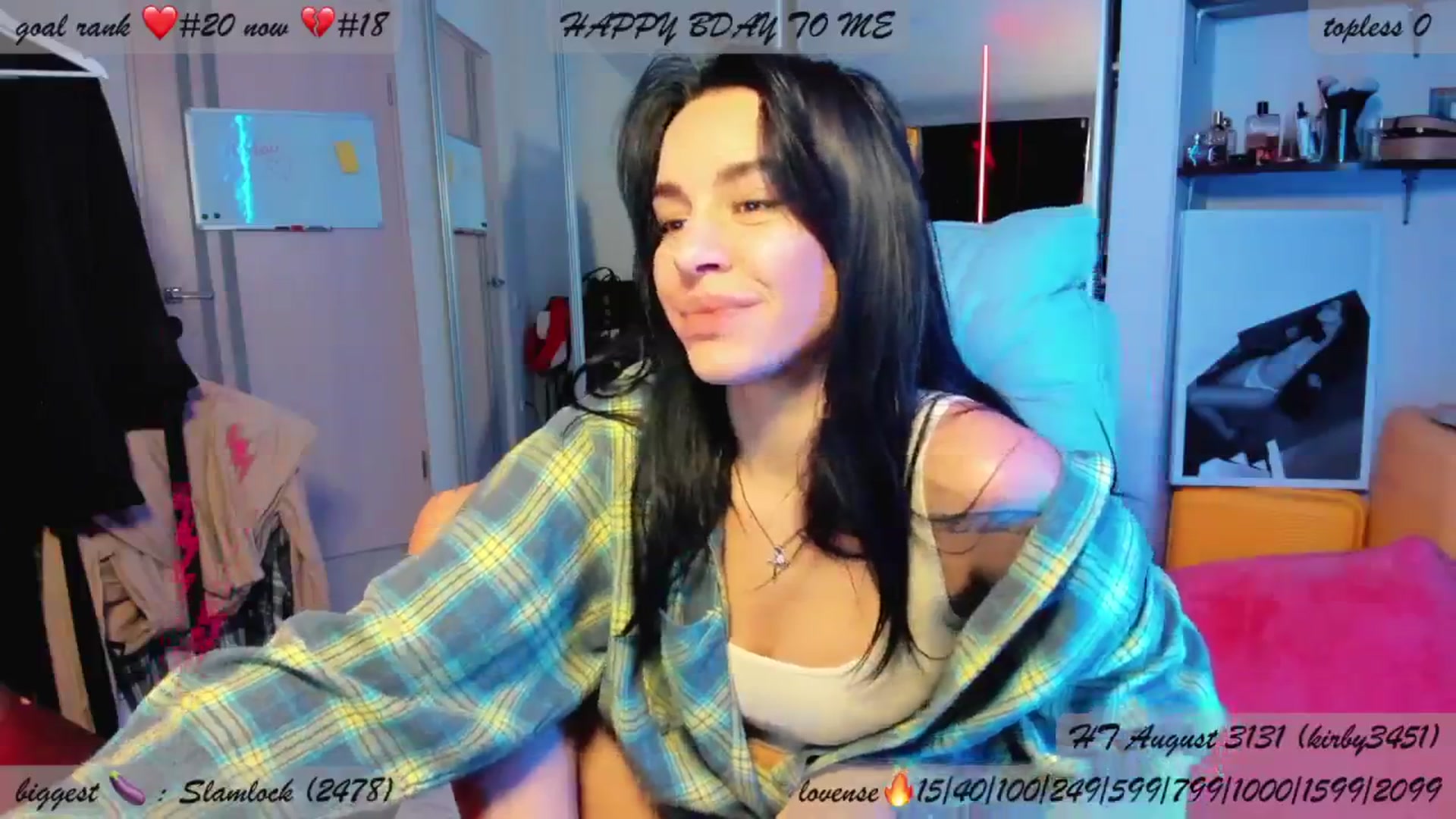 Gallery image thumbnail from BDayYaga's myfreecams stream on, 08/21/2025, 02:14 image 18 of 20