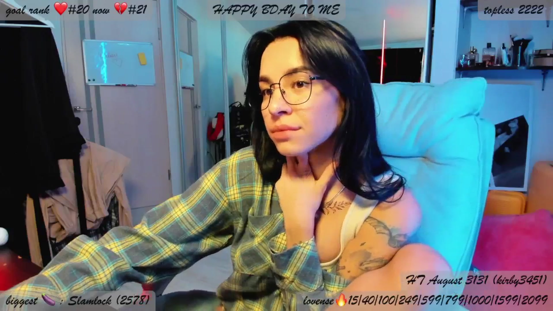 Gallery image thumbnail from BDayYaga's myfreecams stream on, 08/21/2025, 06:19 image 3 of 20
