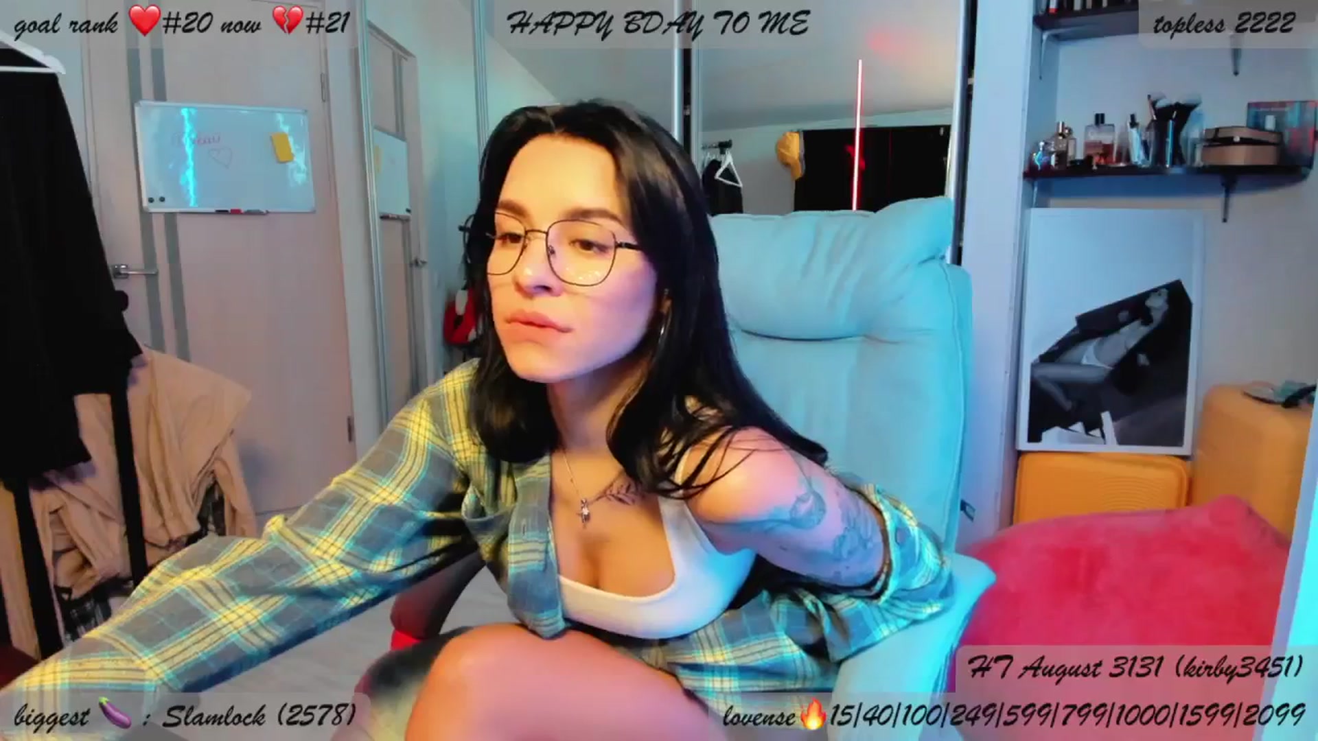 Gallery image thumbnail from BDayYaga's myfreecams stream on, 08/21/2025, 06:19 image 7 of 20