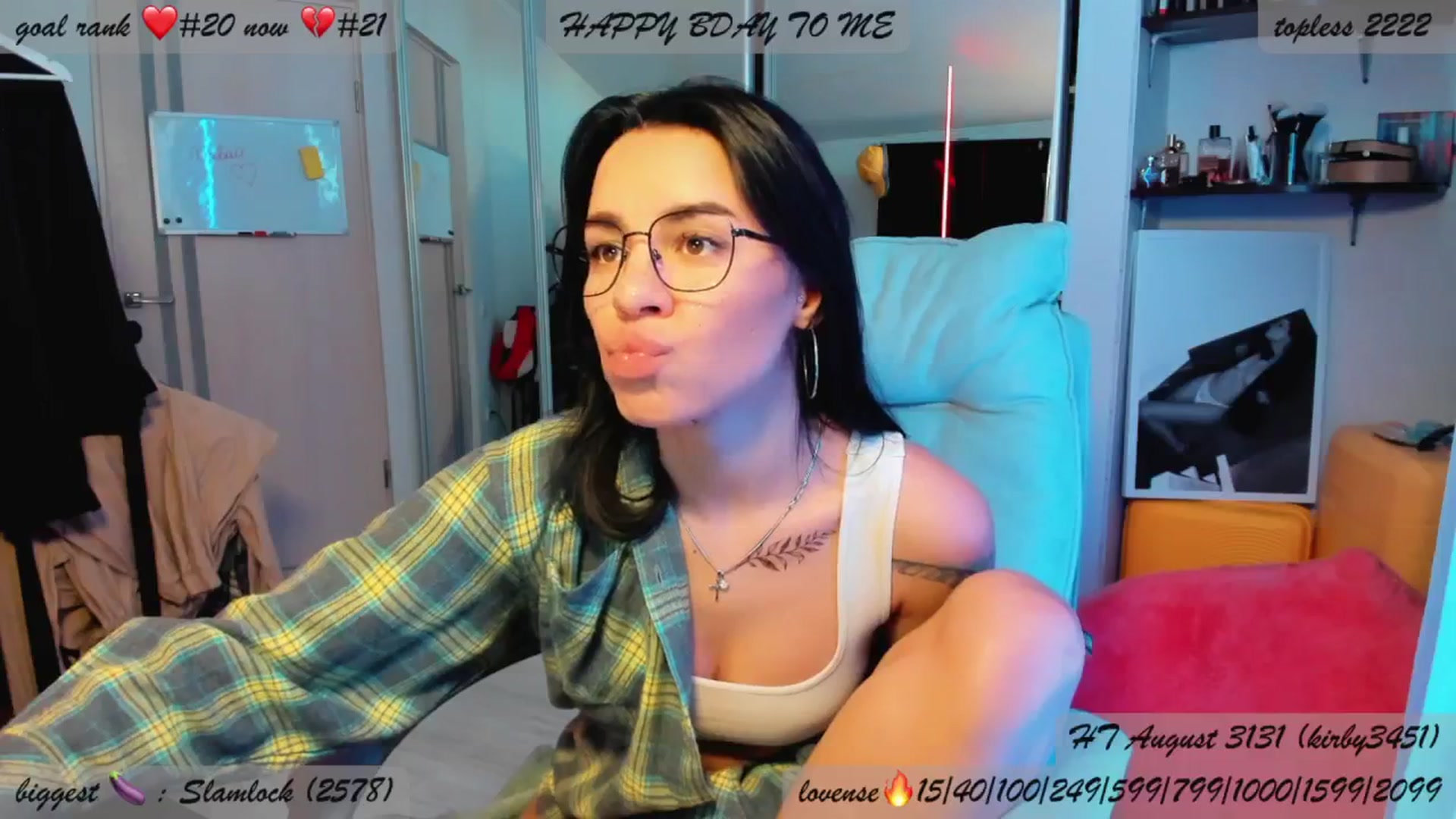 Gallery image thumbnail from BDayYaga's myfreecams stream on, 08/21/2025, 06:19 image 10 of 20
