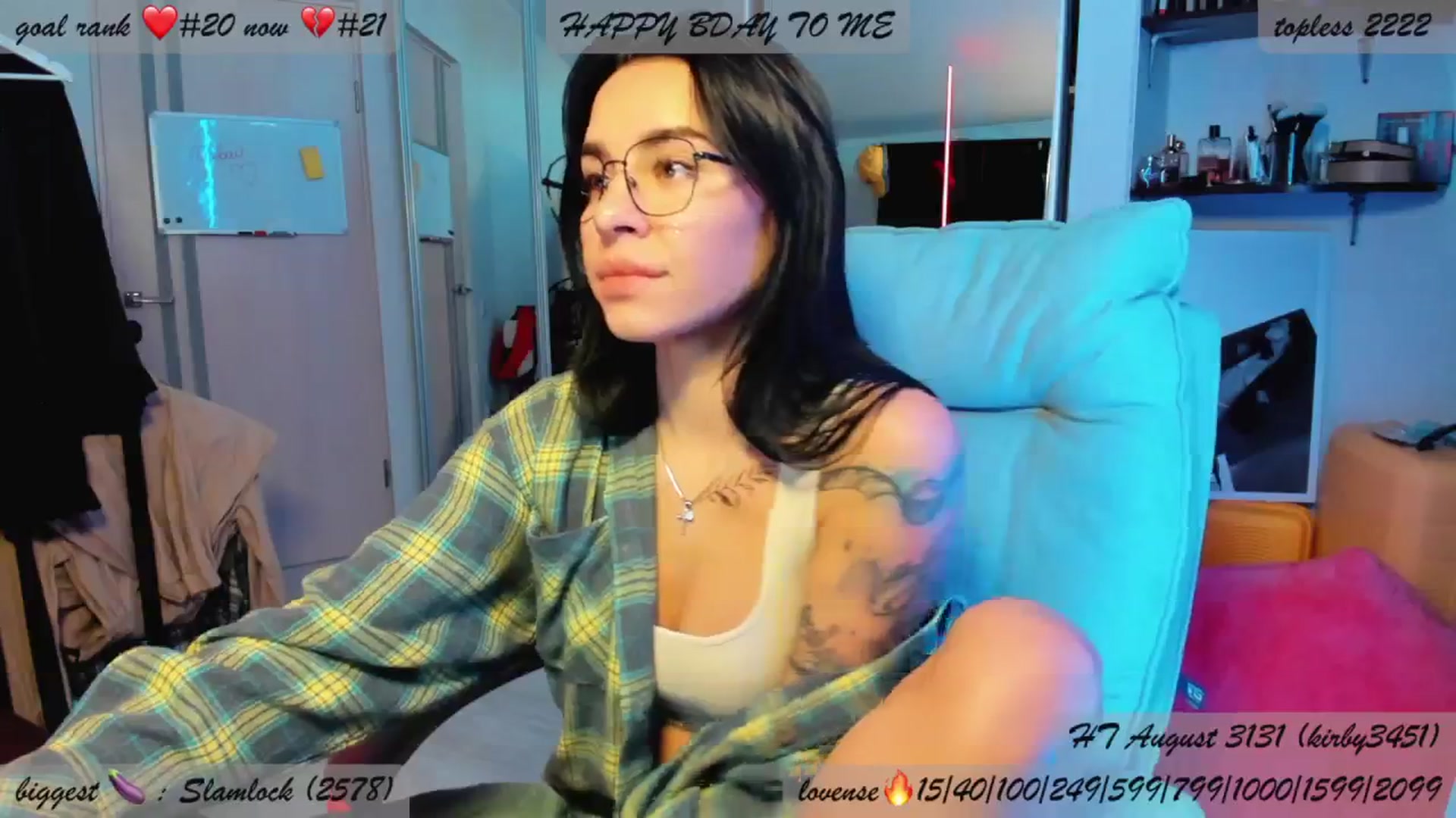 Gallery image thumbnail from BDayYaga's myfreecams stream on, 08/21/2025, 06:19 image 4 of 20