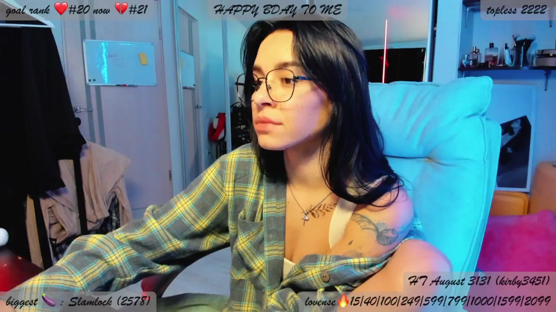Gallery image thumbnail from BDayYaga's myfreecams stream on, 08/21/2025, 06:19 image 1 of 20