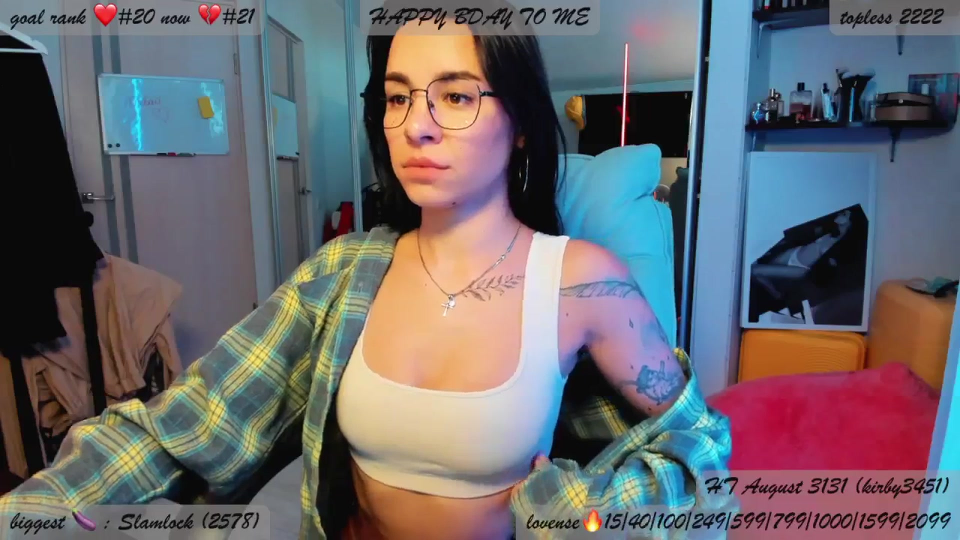 Gallery image thumbnail from BDayYaga's myfreecams stream on, 08/21/2025, 06:19 image 11 of 20
