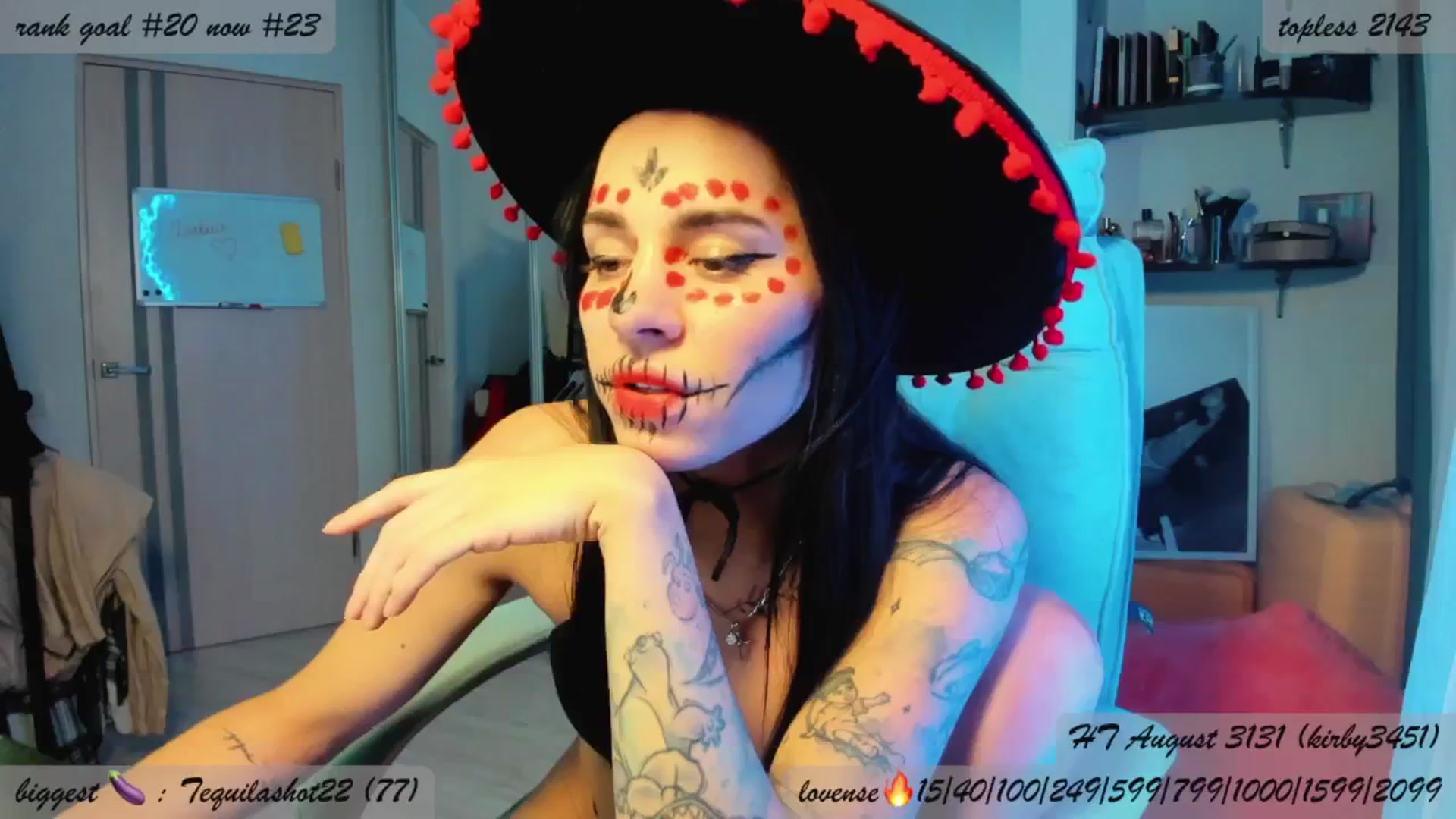 Gallery image thumbnail from BDayYaga's myfreecams stream on, 08/22/2025, 05:01 image 3 of 20