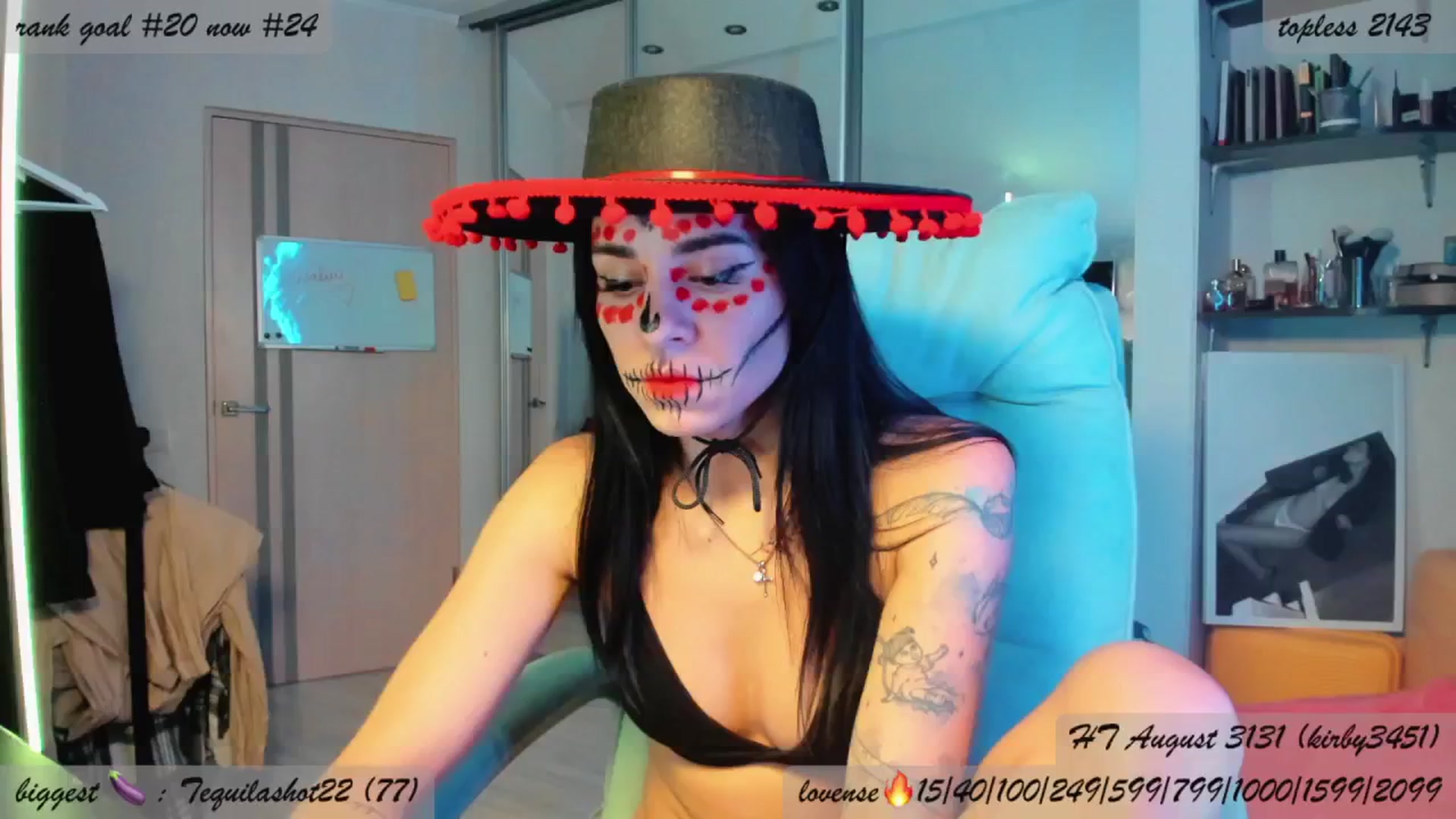 Gallery image thumbnail from BDayYaga's myfreecams stream on, 08/22/2025, 05:01 image 1 of 20