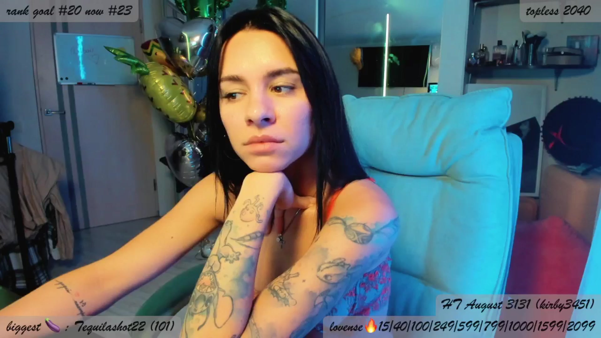 Gallery image thumbnail from BDayYaga's myfreecams stream on, 08/22/2025, 23:43 image 20 of 20