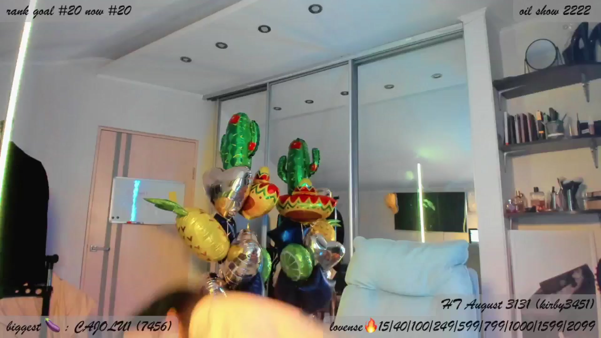Gallery image thumbnail from BDayYaga's myfreecams stream on, 08/23/2025, 02:50 image 18 of 20