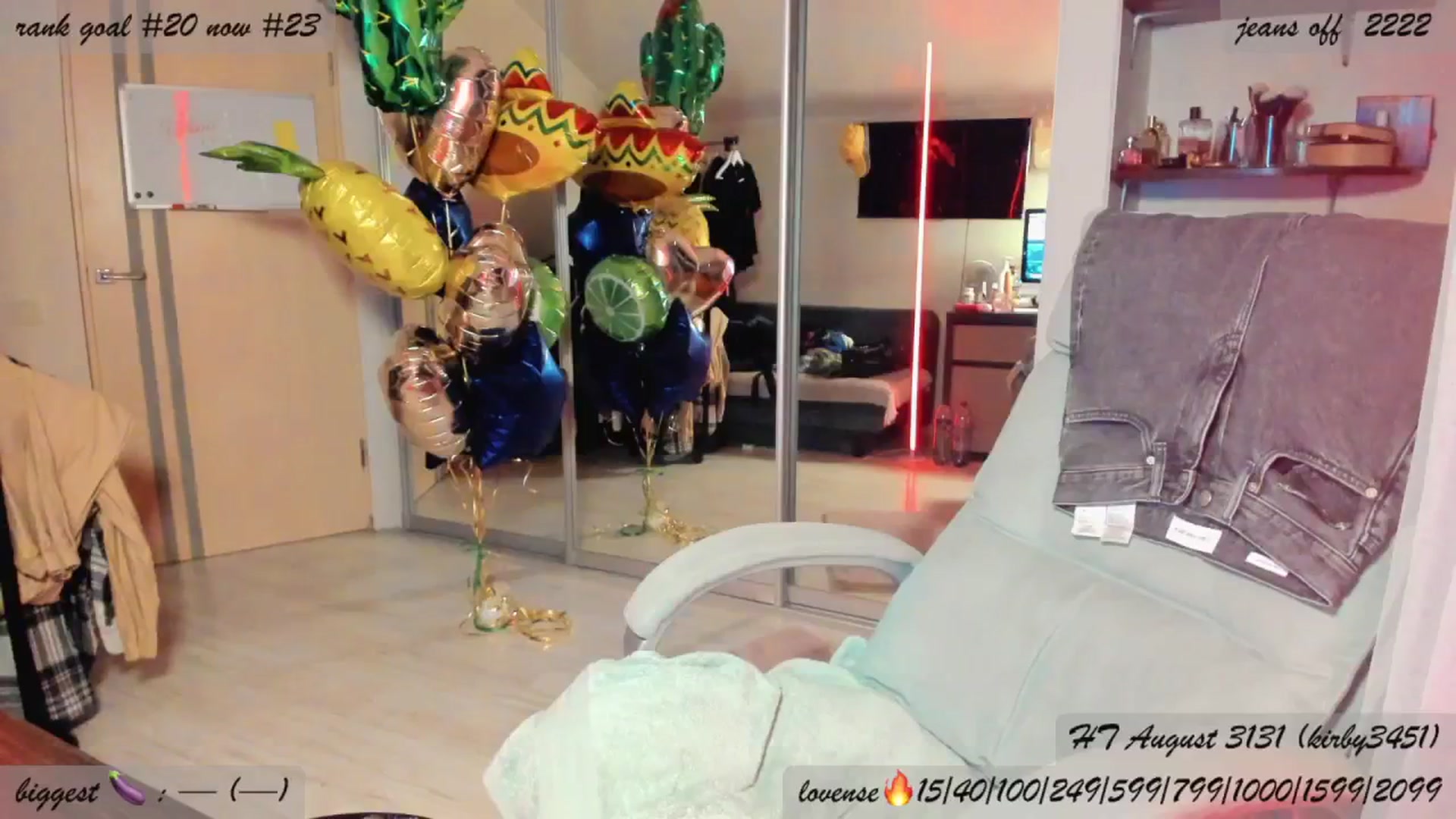 Gallery image thumbnail from BDayYaga's myfreecams stream on, 08/24/2025, 24:43 image 10 of 20