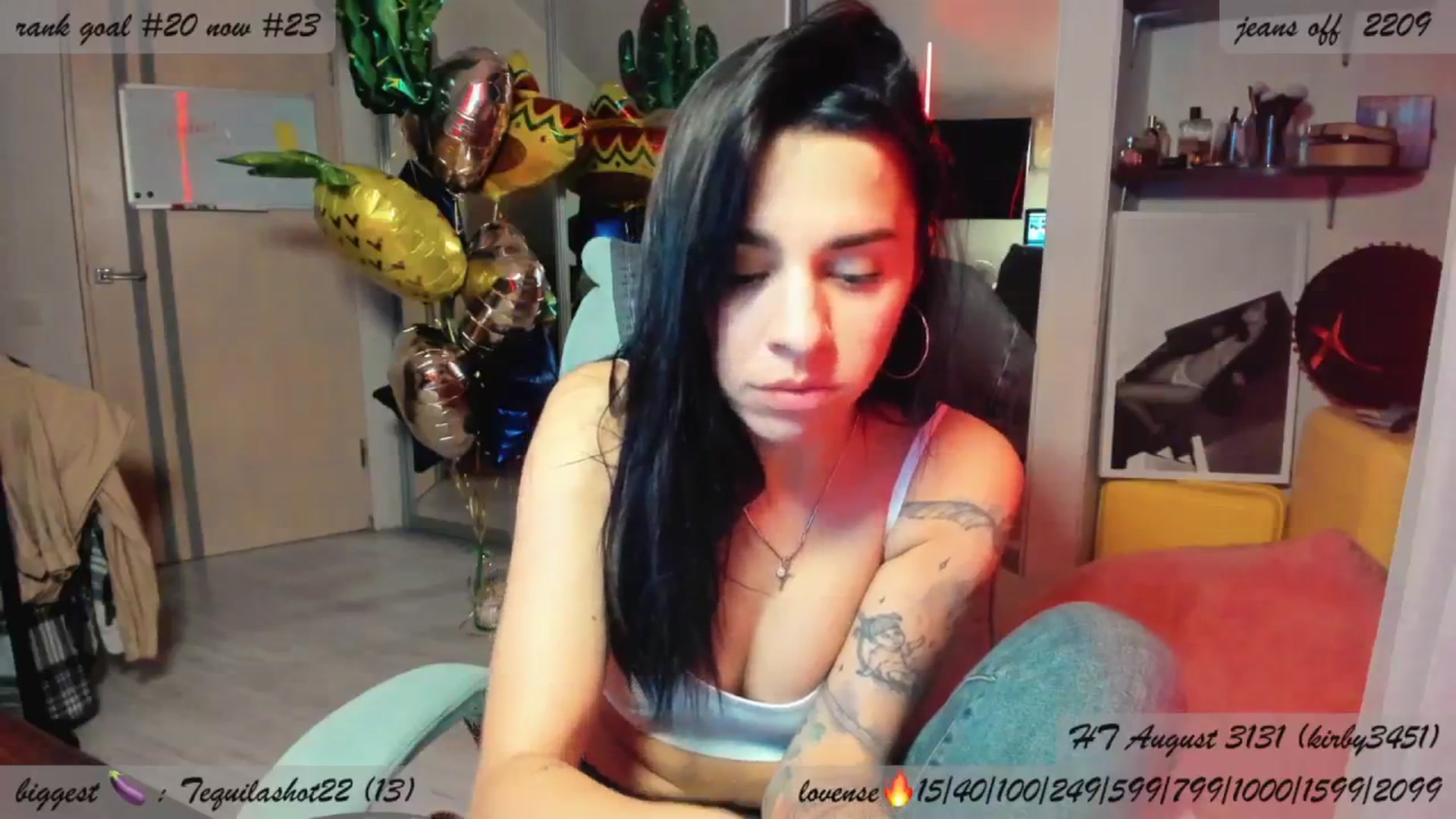 Gallery image thumbnail from BDayYaga's myfreecams stream on, 08/24/2025, 24:43 image 17 of 20