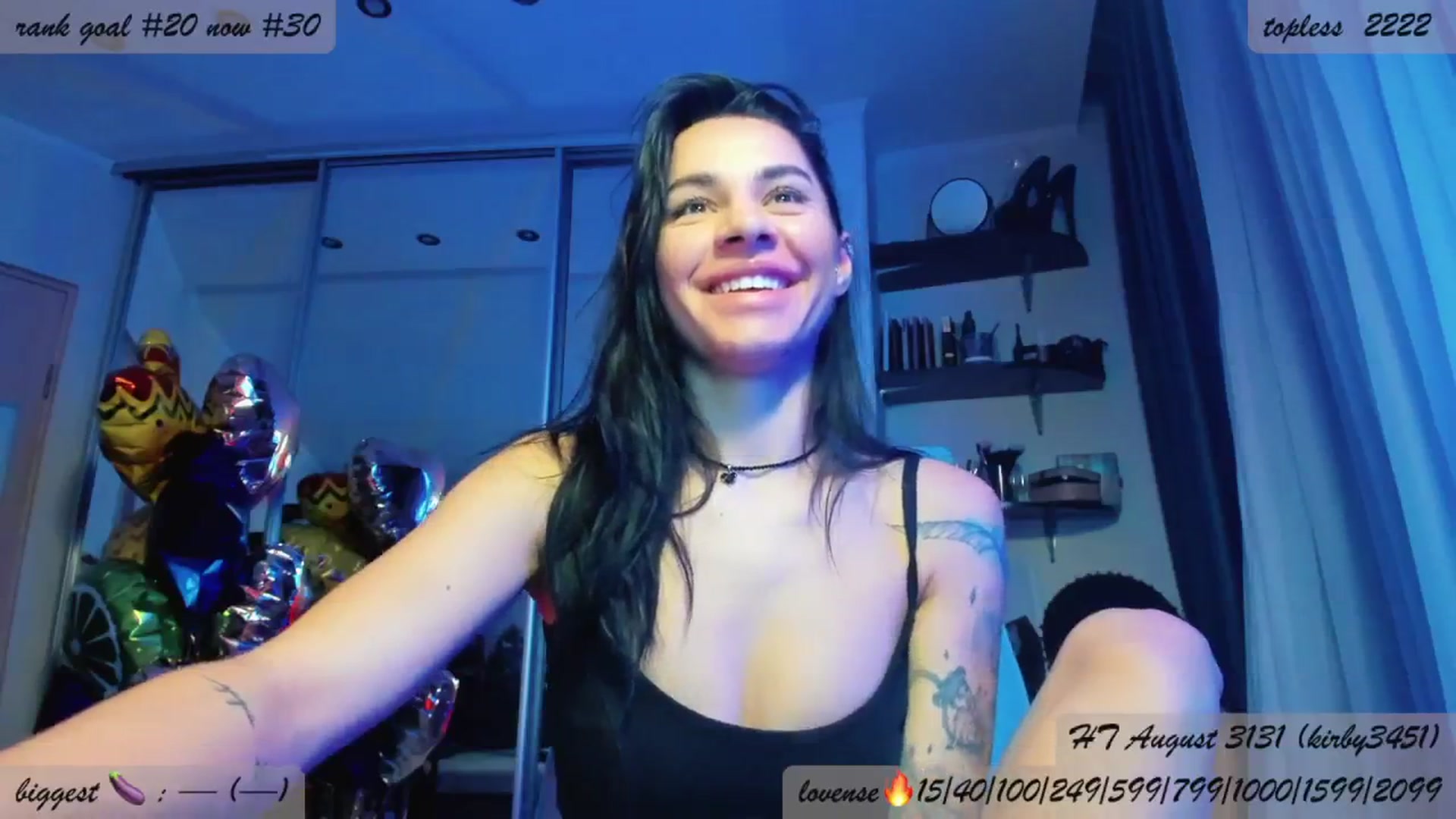 Gallery image thumbnail from BDayYaga's myfreecams stream on, 08/27/2025, 19:46 image 12 of 20