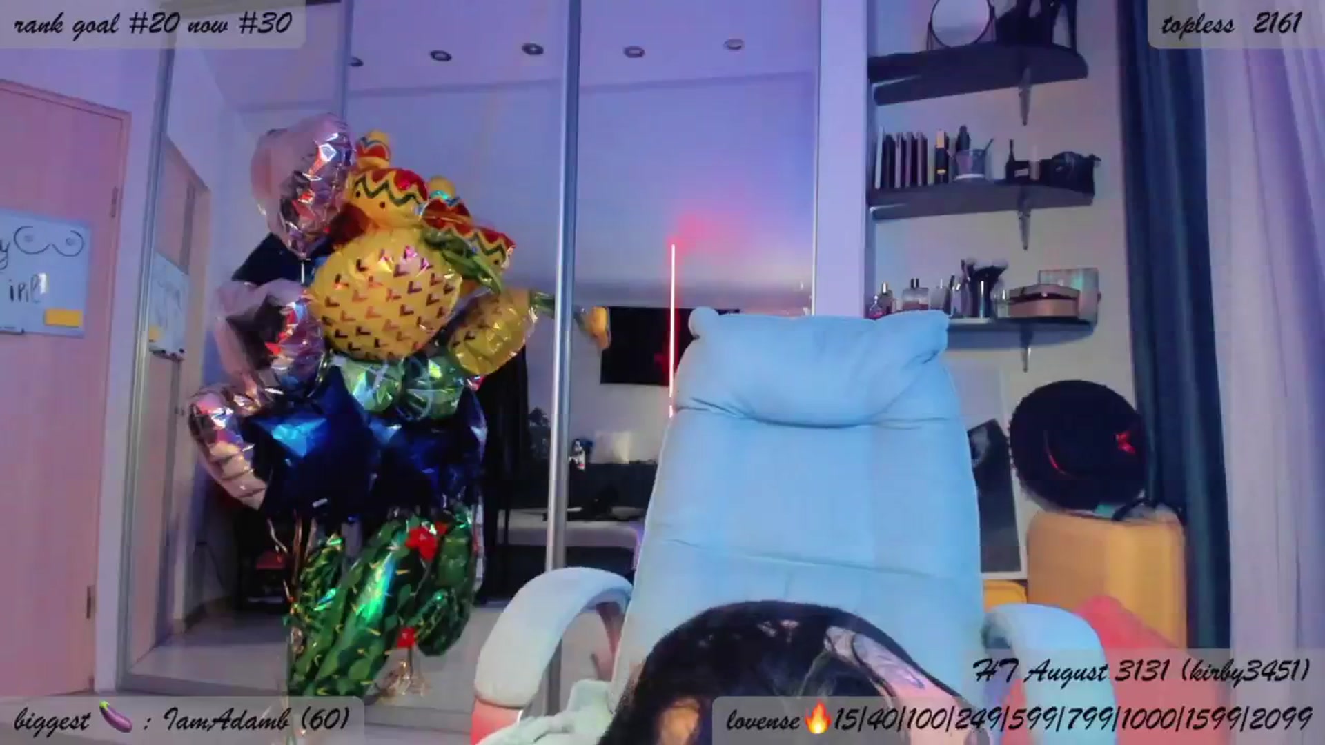 Gallery image thumbnail from BDayYaga's myfreecams stream on, 08/27/2025, 20:13 image 17 of 20
