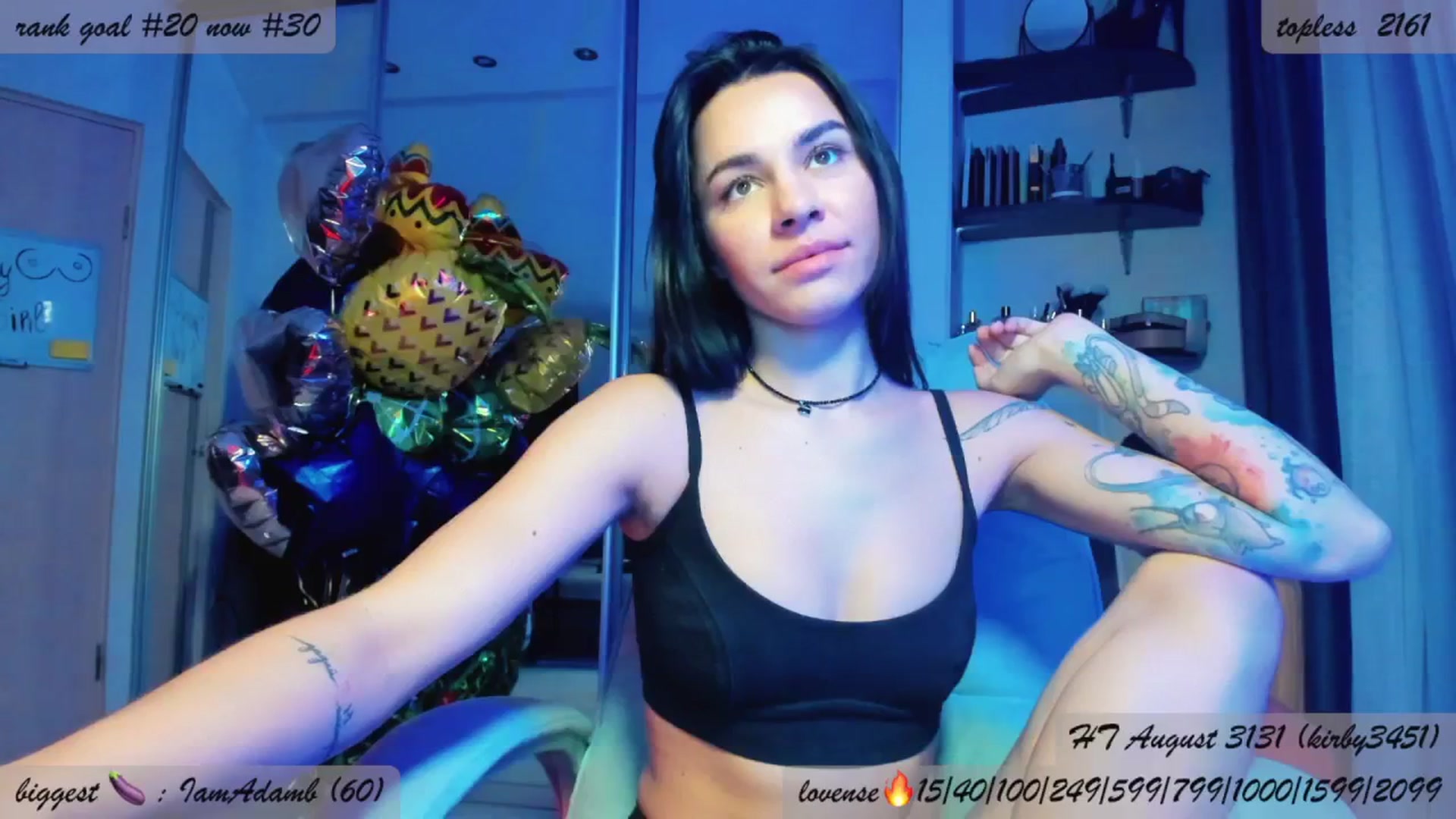 Gallery image thumbnail from BDayYaga's myfreecams stream on, 08/27/2025, 20:13 image 18 of 20