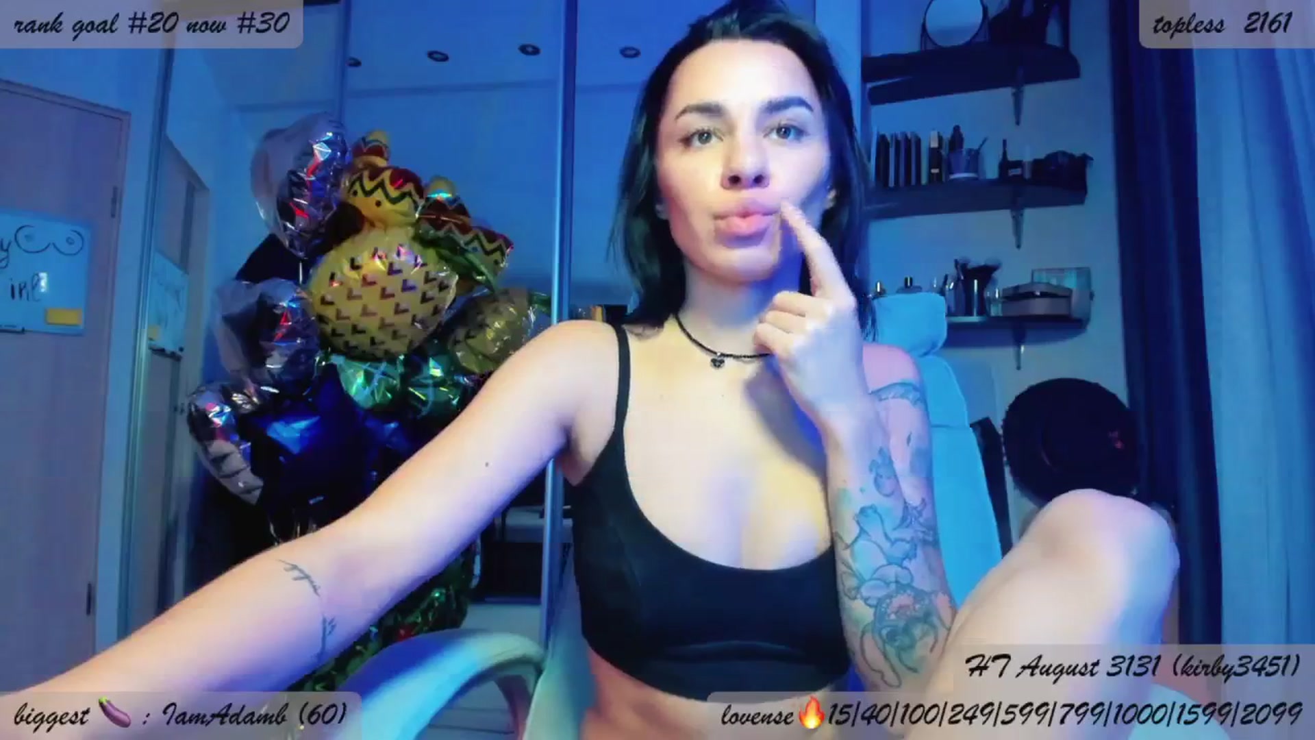Gallery image thumbnail from BDayYaga's myfreecams stream on, 08/27/2025, 20:13 image 6 of 20