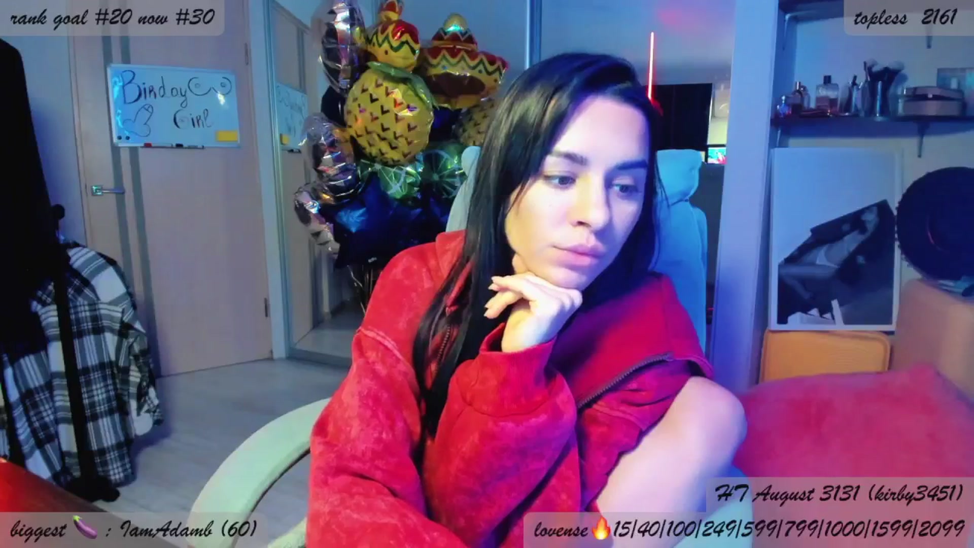 Gallery image thumbnail from BDayYaga's myfreecams stream on, 08/27/2025, 22:24 image 7 of 20