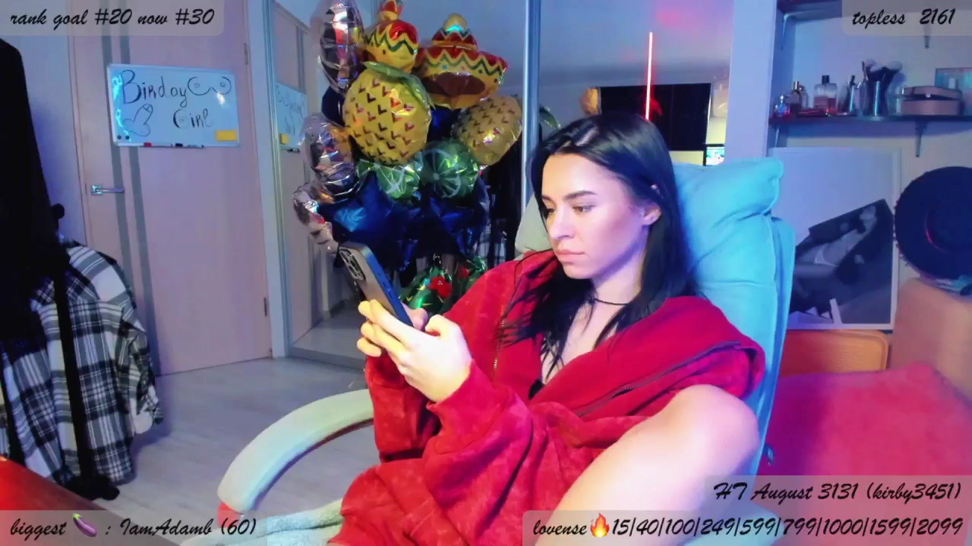Gallery image thumbnail from BDayYaga's myfreecams stream on, 08/27/2025, 22:24 image 17 of 20