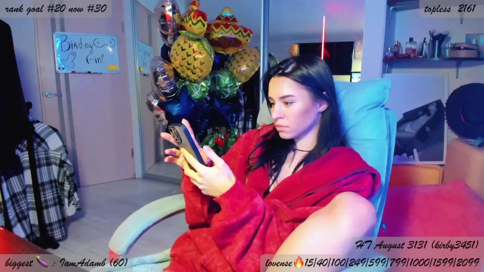 Gallery image thumbnail from BDayYaga's myfreecams stream on, 08/27/2025, 22:24 image 16 of 20