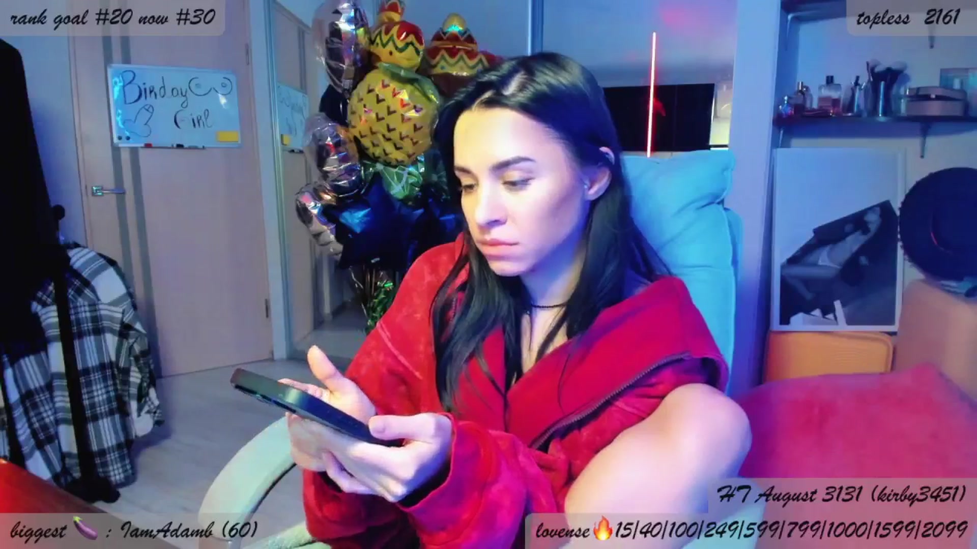 Gallery image thumbnail from BDayYaga's myfreecams stream on, 08/27/2025, 22:24 image 6 of 20