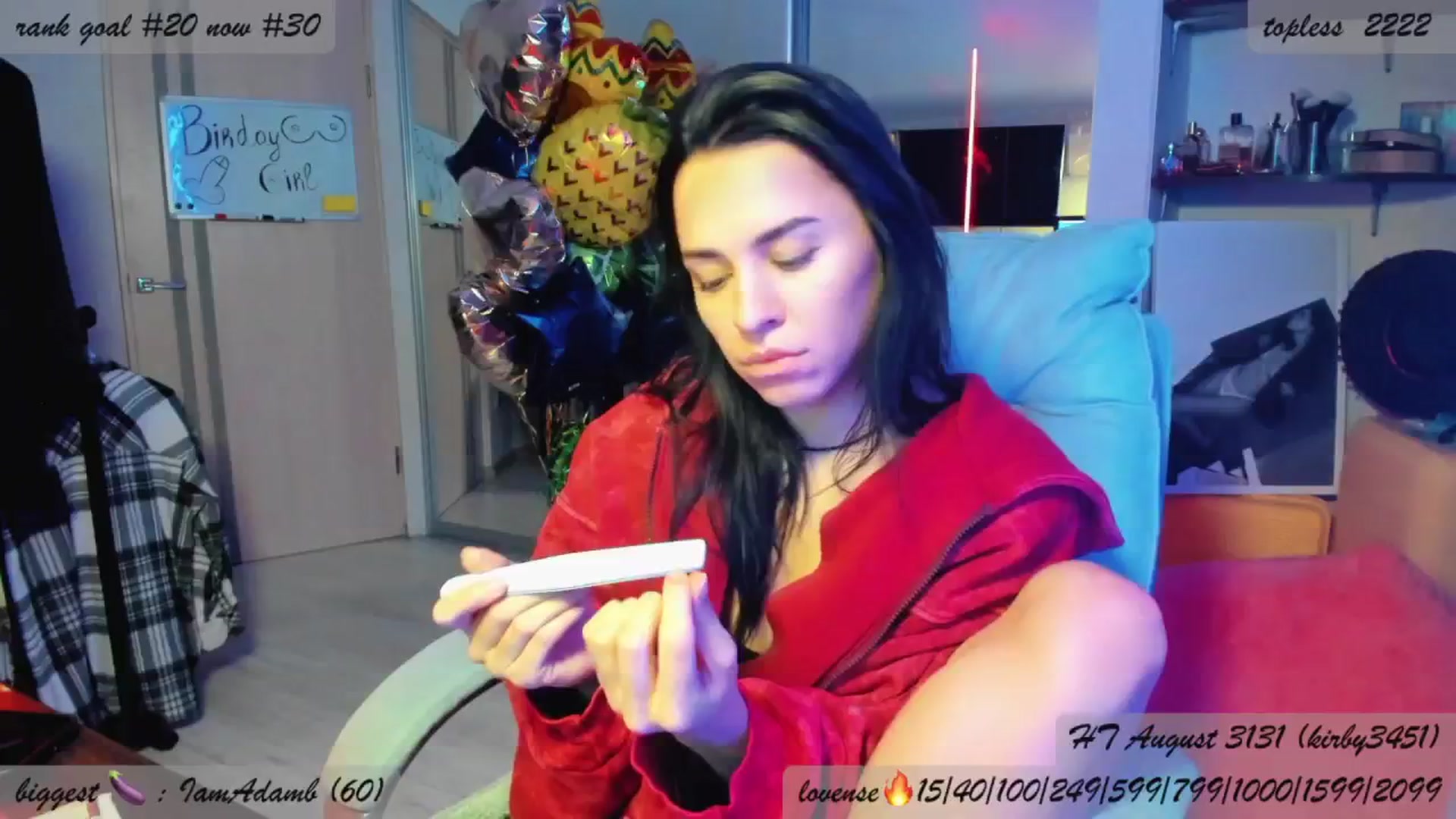 Gallery image thumbnail from BDayYaga's myfreecams stream on, 08/28/2025, 02:51 image 1 of 20
