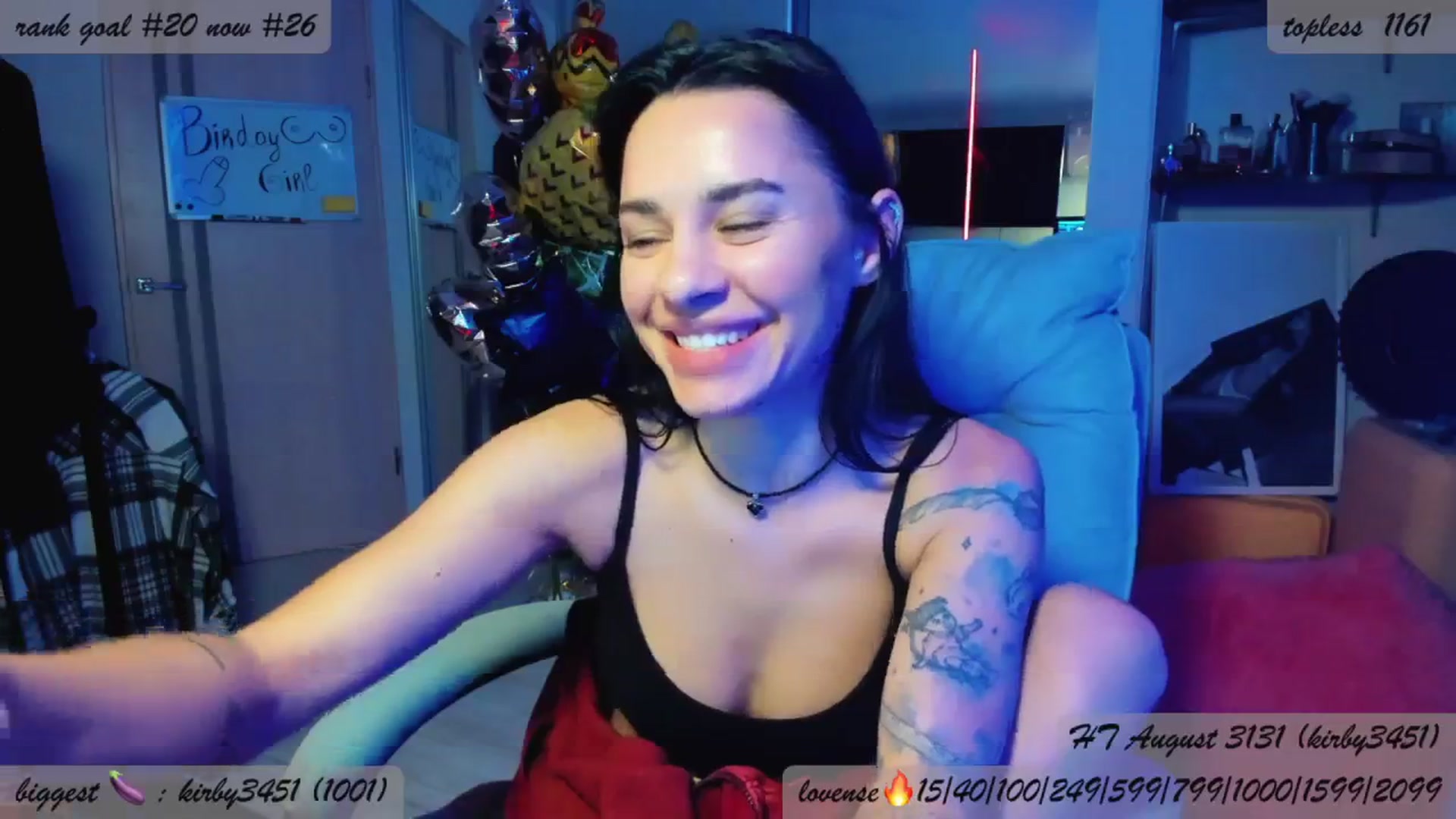 Gallery image thumbnail from BDayYaga's myfreecams stream on, 08/28/2025, 02:51 image 6 of 20