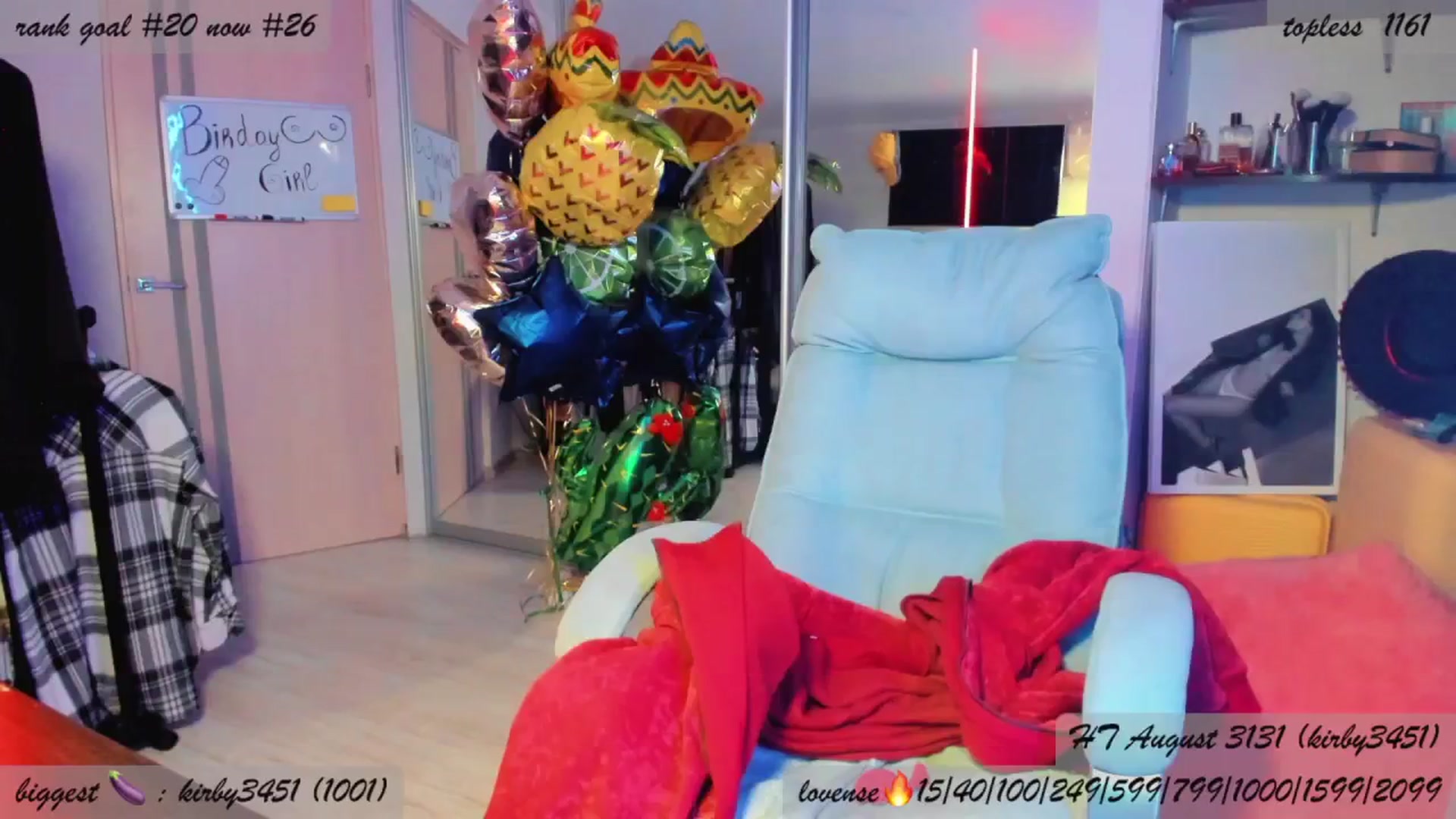 Gallery image thumbnail from BDayYaga's myfreecams stream on, 08/28/2025, 02:51 image 5 of 20