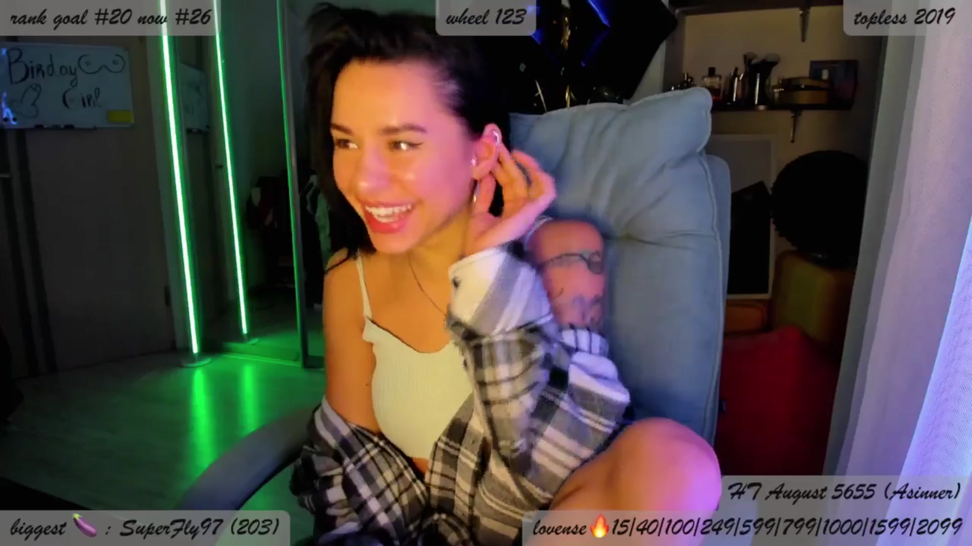 Gallery image thumbnail from BDayYaga's myfreecams stream on, 08/30/2025, 24:46 image 11 of 20