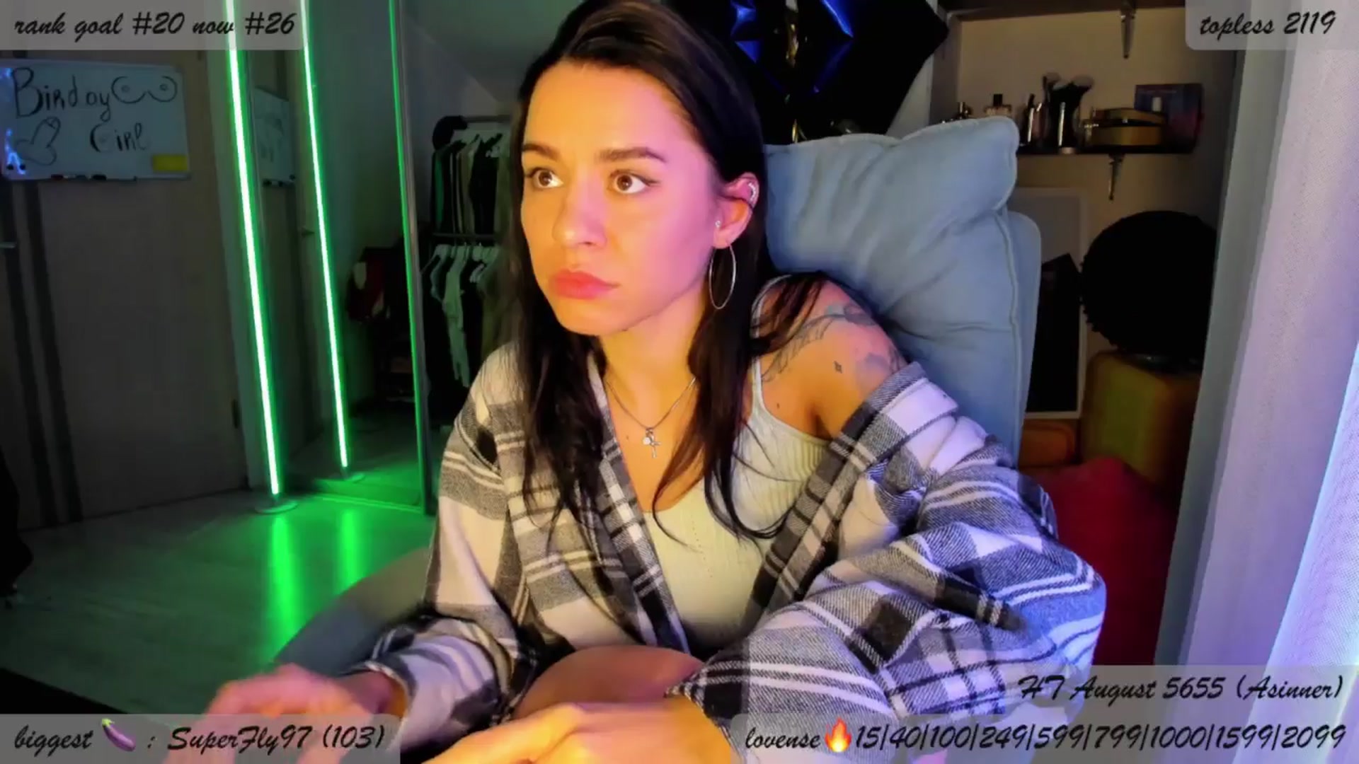 Gallery image thumbnail from BDayYaga's myfreecams stream on, 08/30/2025, 24:46 image 7 of 20