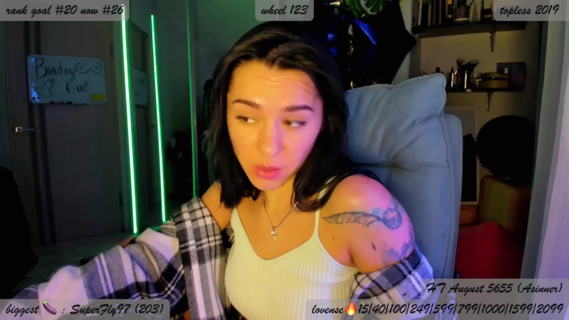Gallery image thumbnail from BDayYaga's myfreecams stream on, 08/30/2025, 24:46 image 13 of 20