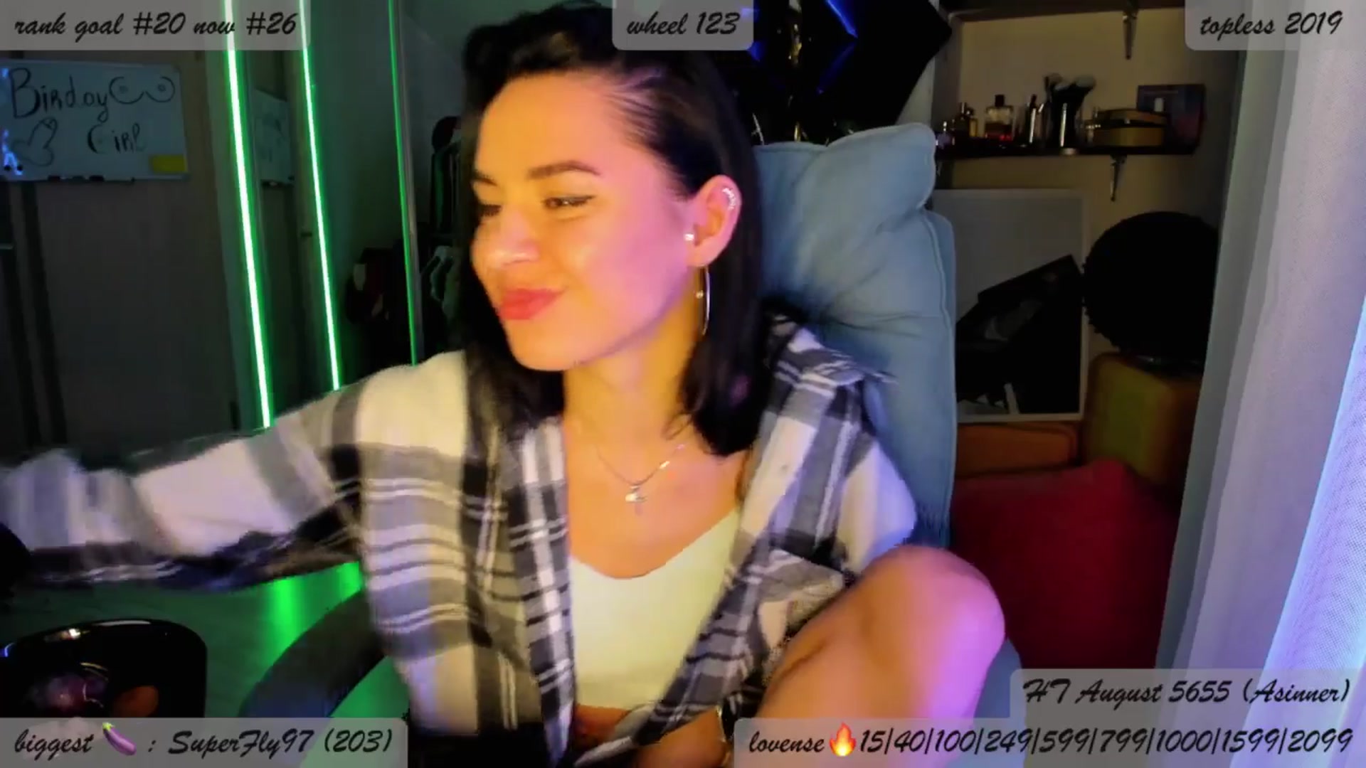 Gallery image thumbnail from BDayYaga's myfreecams stream on, 08/30/2025, 24:46 image 9 of 20