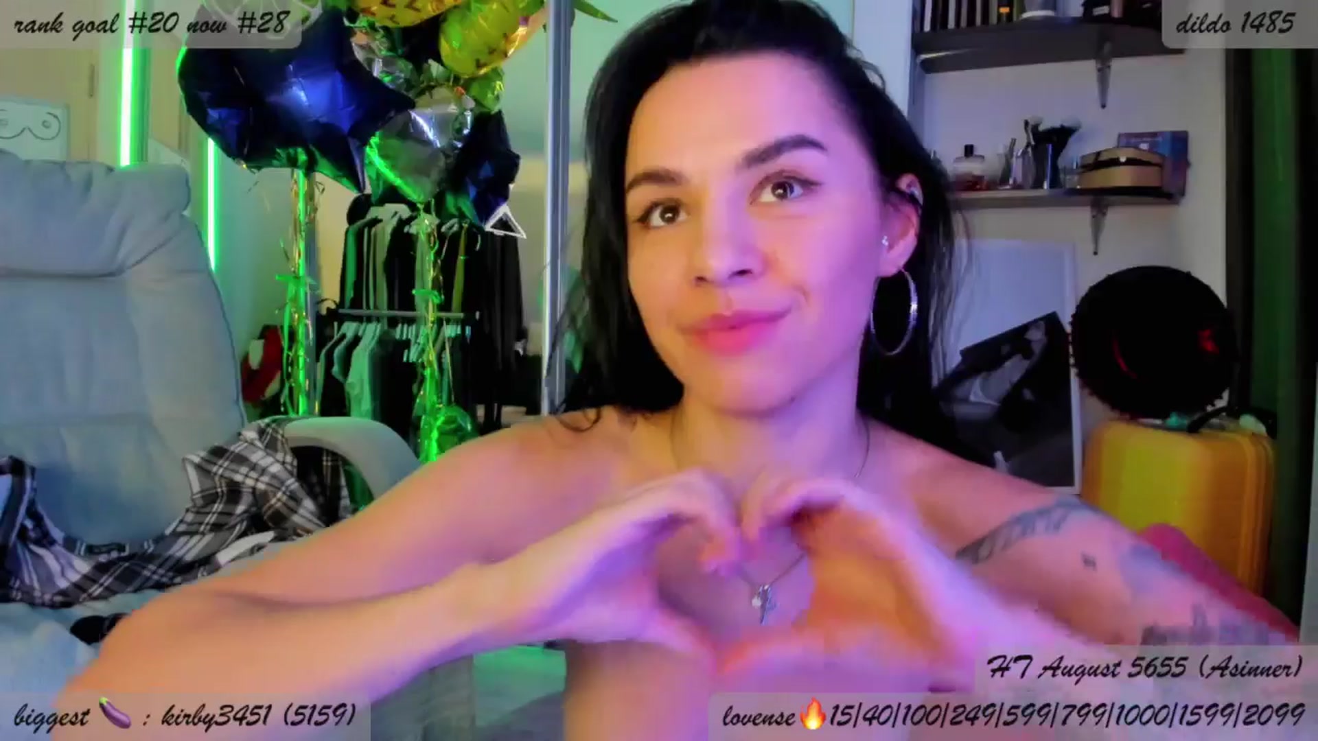 Gallery image thumbnail from BDayYaga's myfreecams stream on, 08/30/2025, 05:15 image 7 of 20
