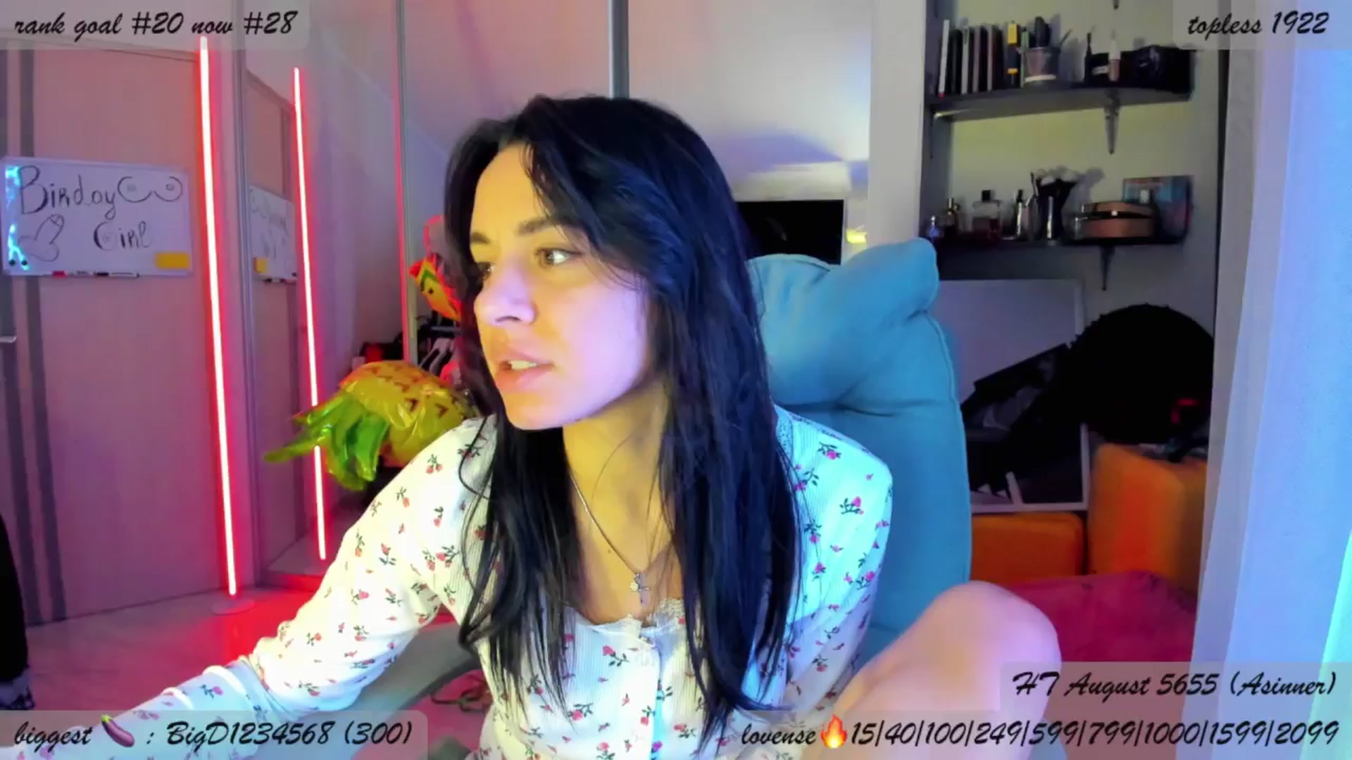 Gallery image thumbnail from BDayYaga's myfreecams stream on, 08/30/2025, 23:46 image 4 of 20