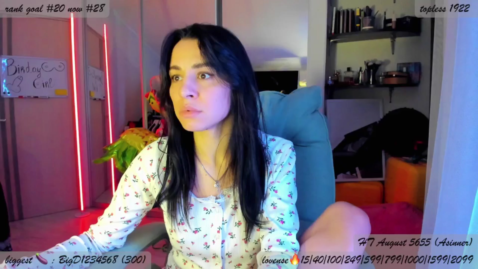 Gallery image thumbnail from BDayYaga's myfreecams stream on, 08/30/2025, 23:46 image 3 of 20