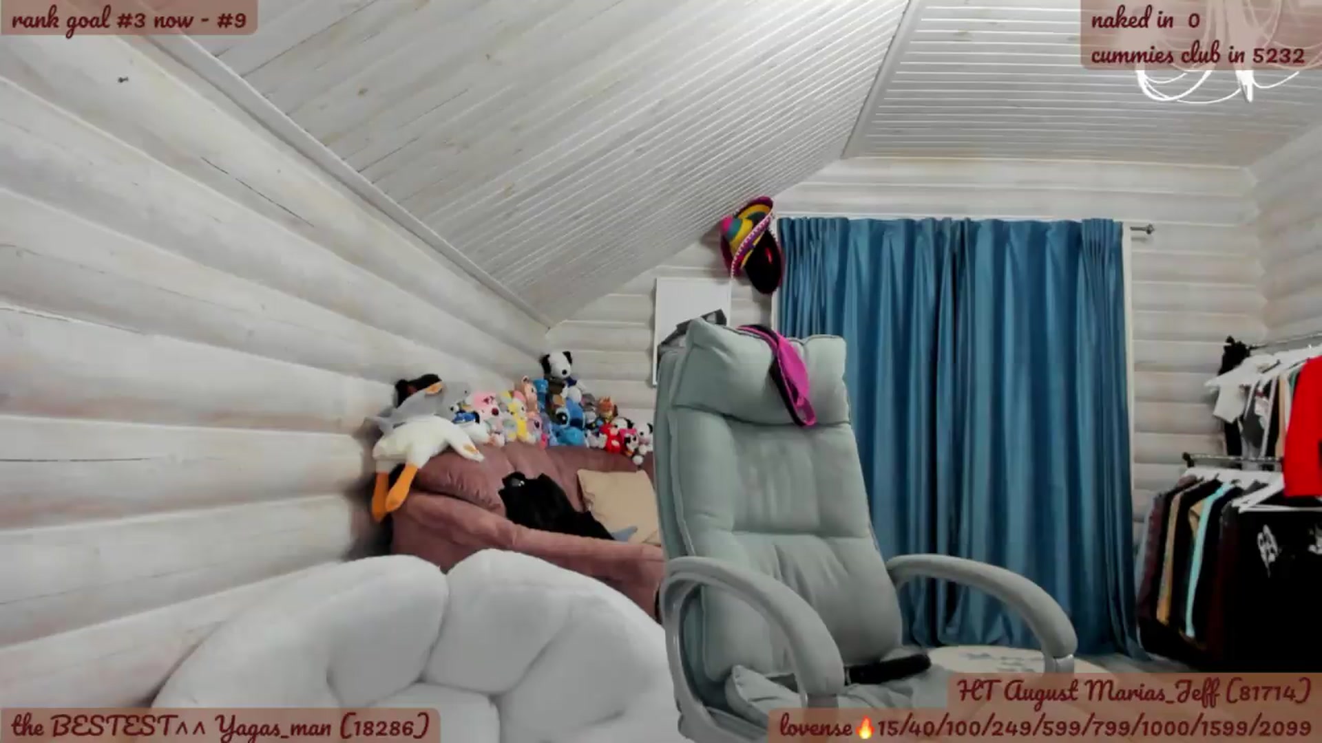 Gallery image thumbnail from BDayYaga's myfreecams stream on, 08/09/2026, 24:01 image 19 of 20