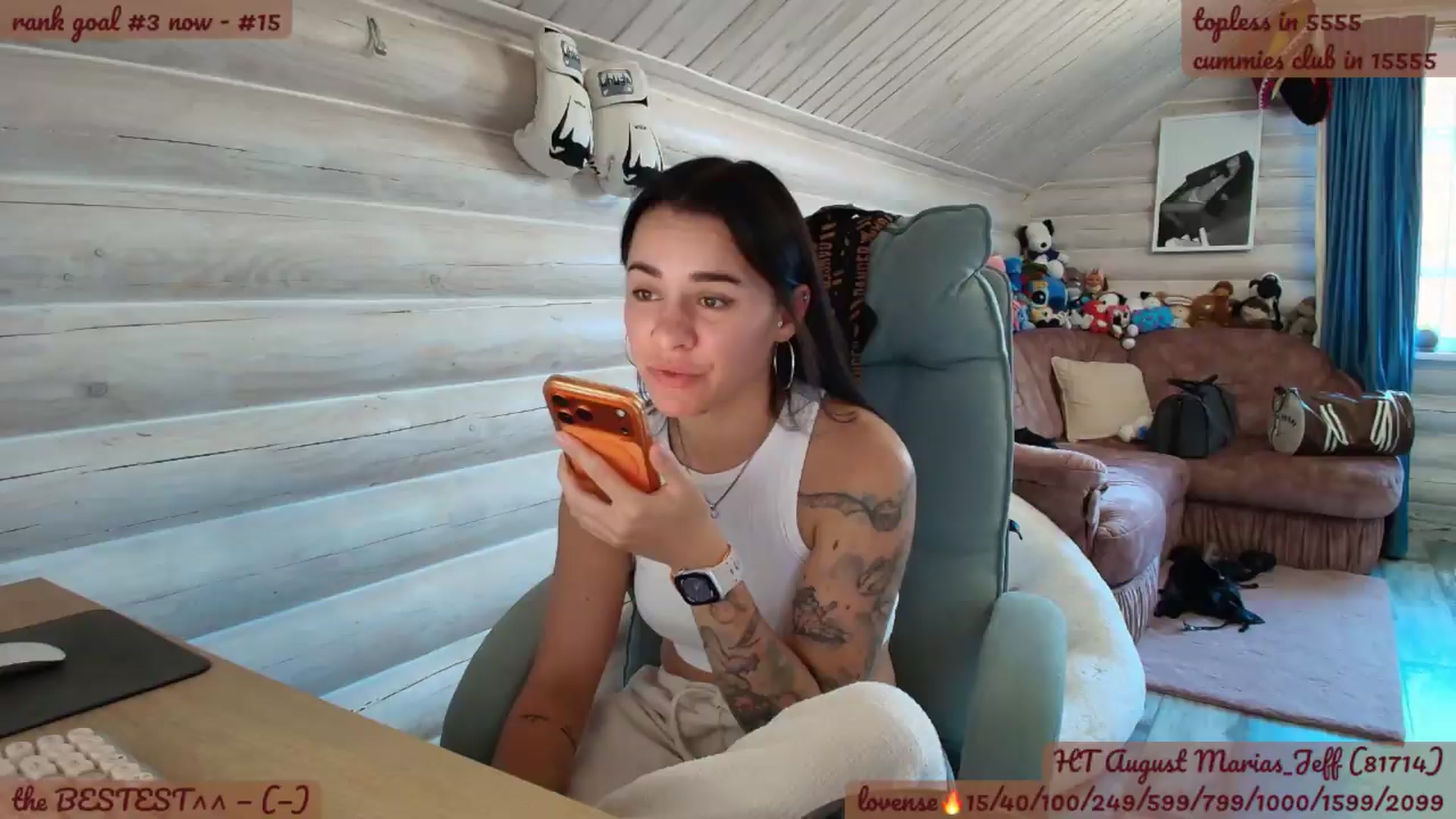 Gallery image thumbnail from BDayYaga's myfreecams stream on, 08/17/2026, 13:14 image 5 of 20